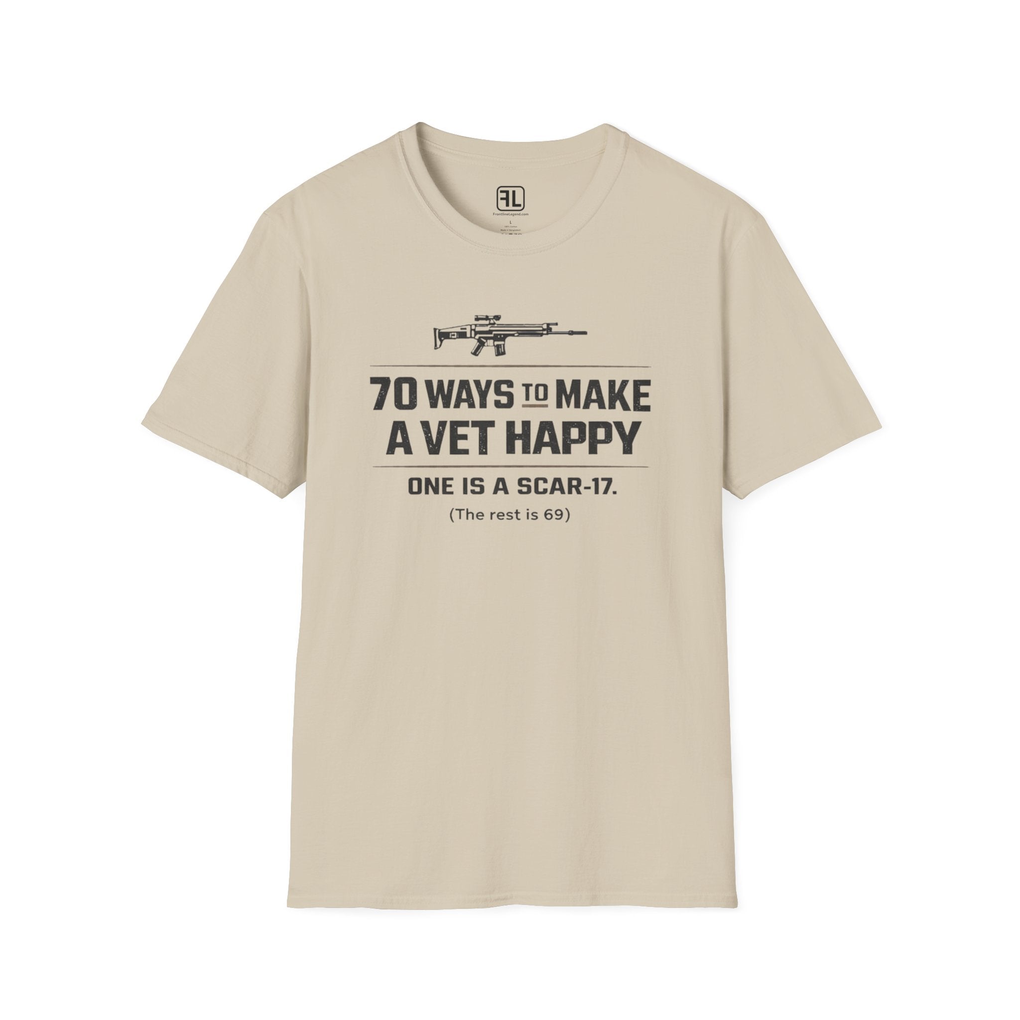 70 Ways to Make a Vet Happy - Scar T-shirt