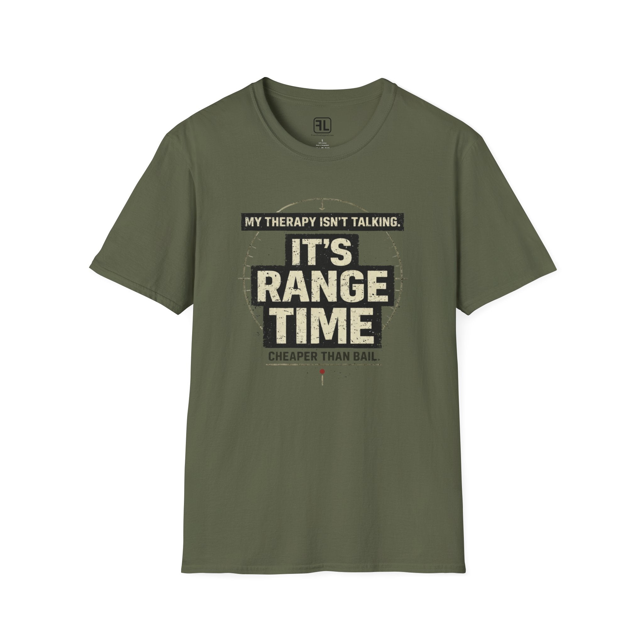 My Therapy Isn't Talking It's Range Time T-shirt