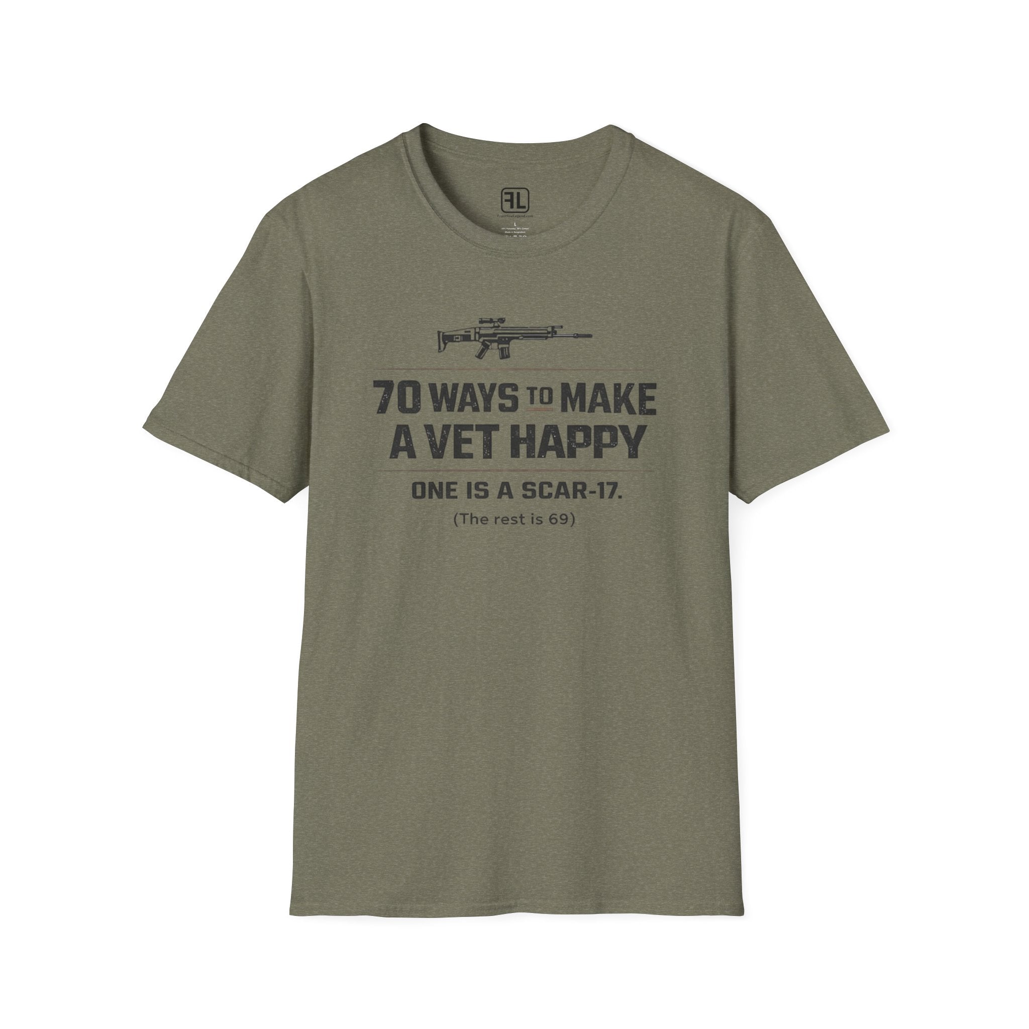 70 Ways to Make a Vet Happy - Scar T-shirt