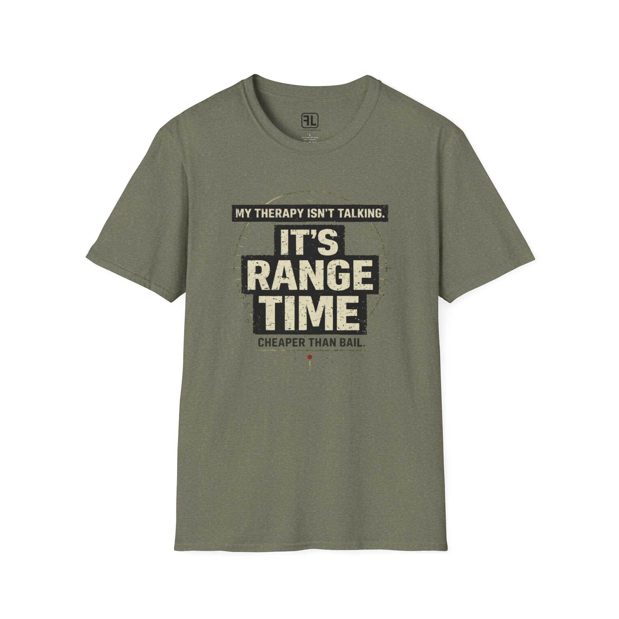 My Therapy Isn't Talking It's Range Time T-shirt