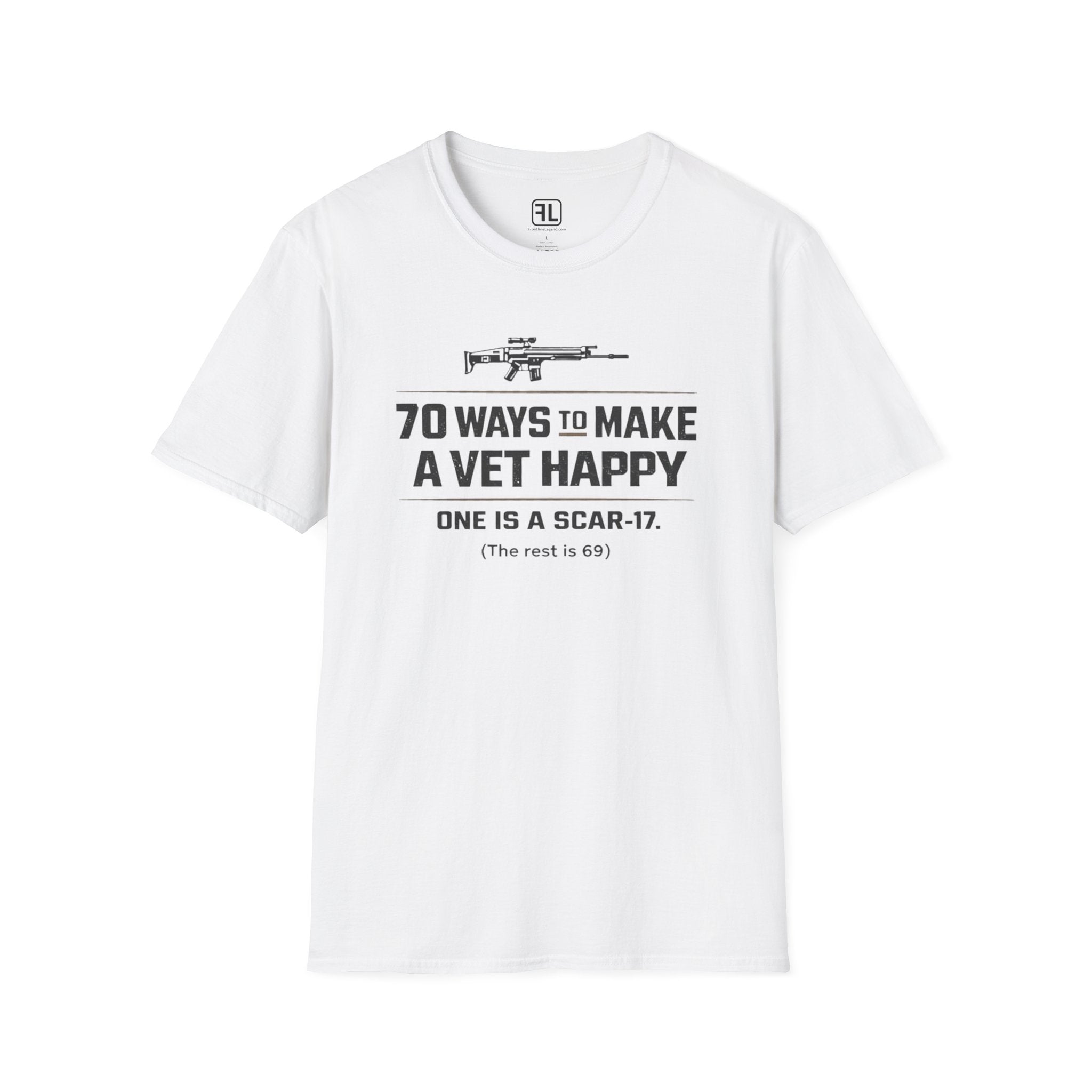 70 Ways to Make a Vet Happy - Scar T-shirt