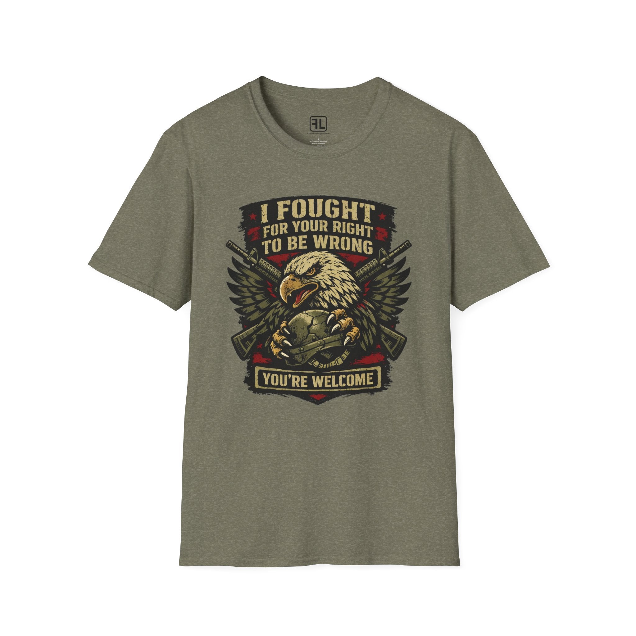 I Fought For Your Right To Be Wrong T-shirt