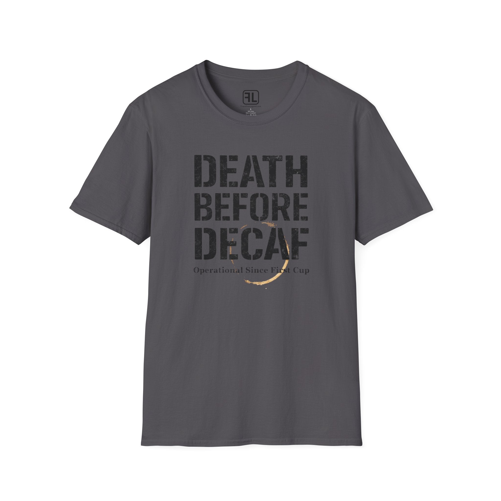 Death Before Decaf T-Shirt