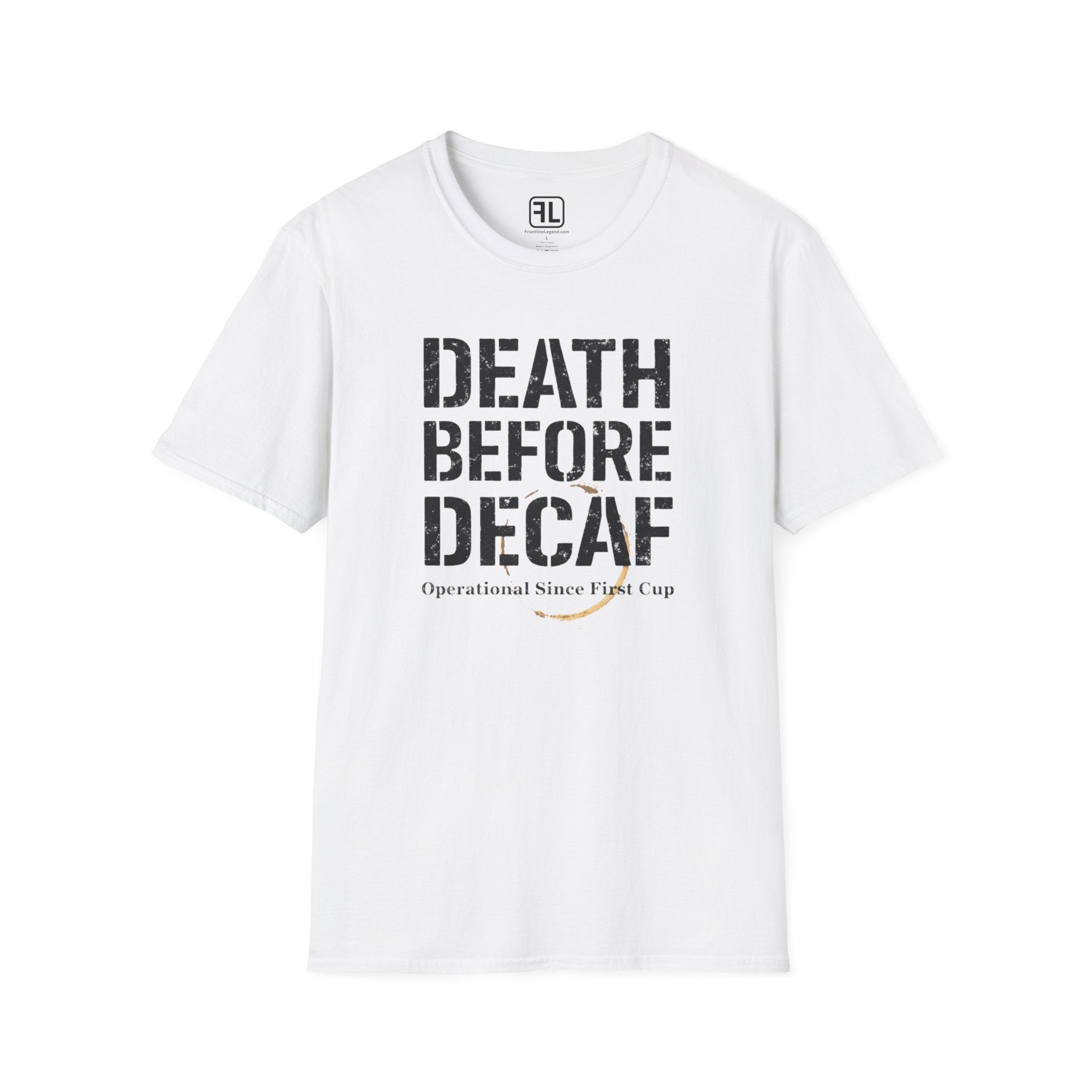 Death Before Decaf T-Shirt