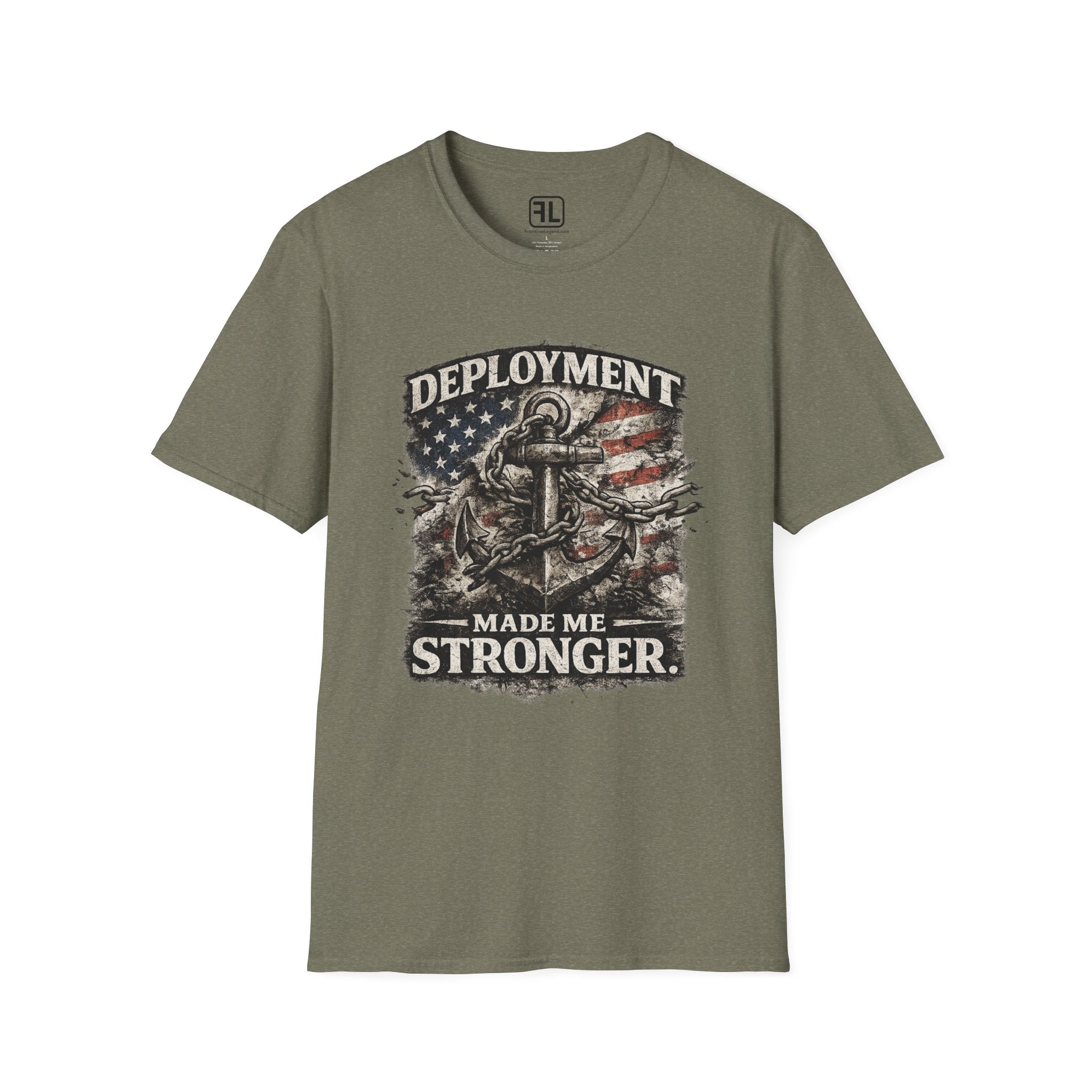 Deployment Made Me Stronger T-Shirt