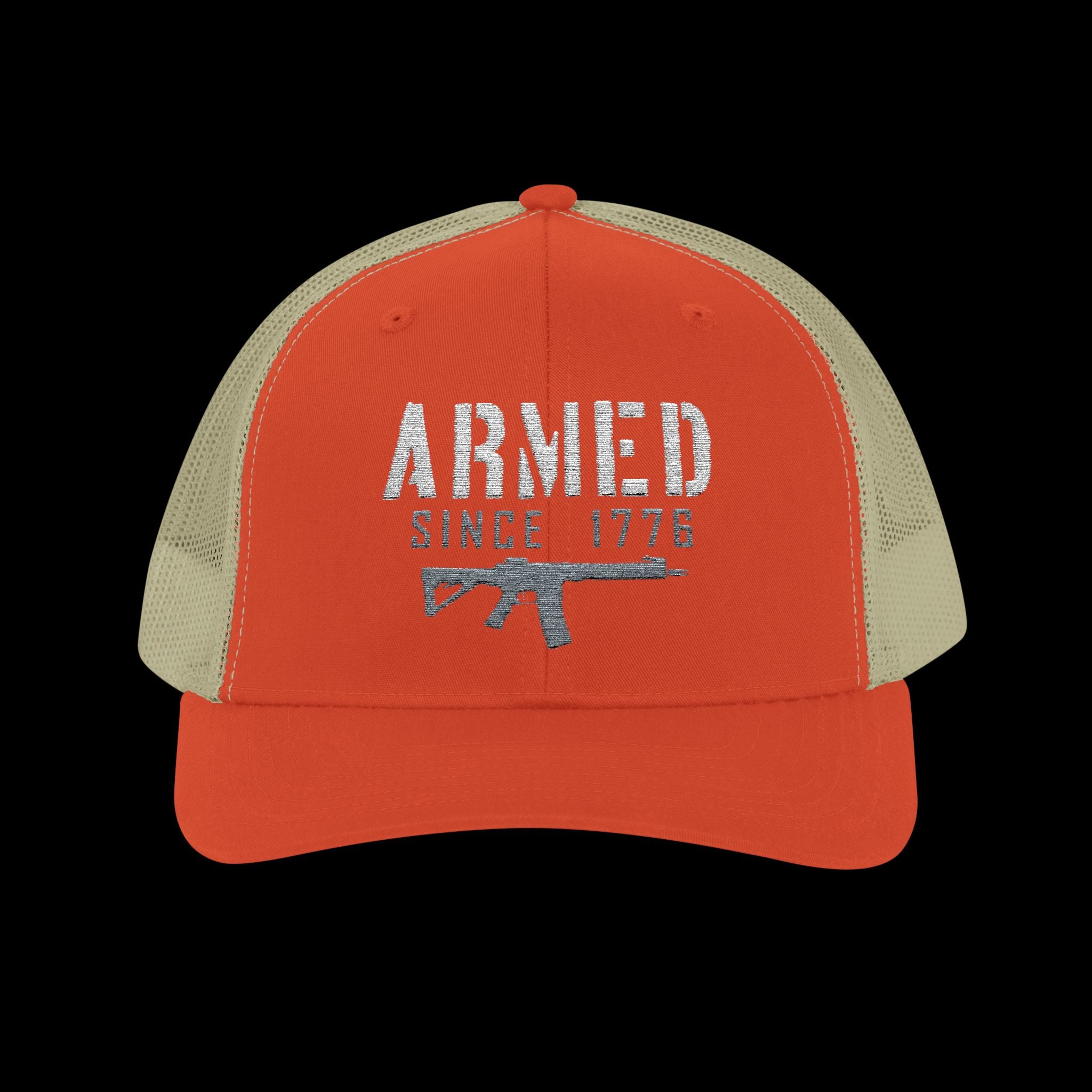 Embroidered Armed Since 1776 Snapback Hat