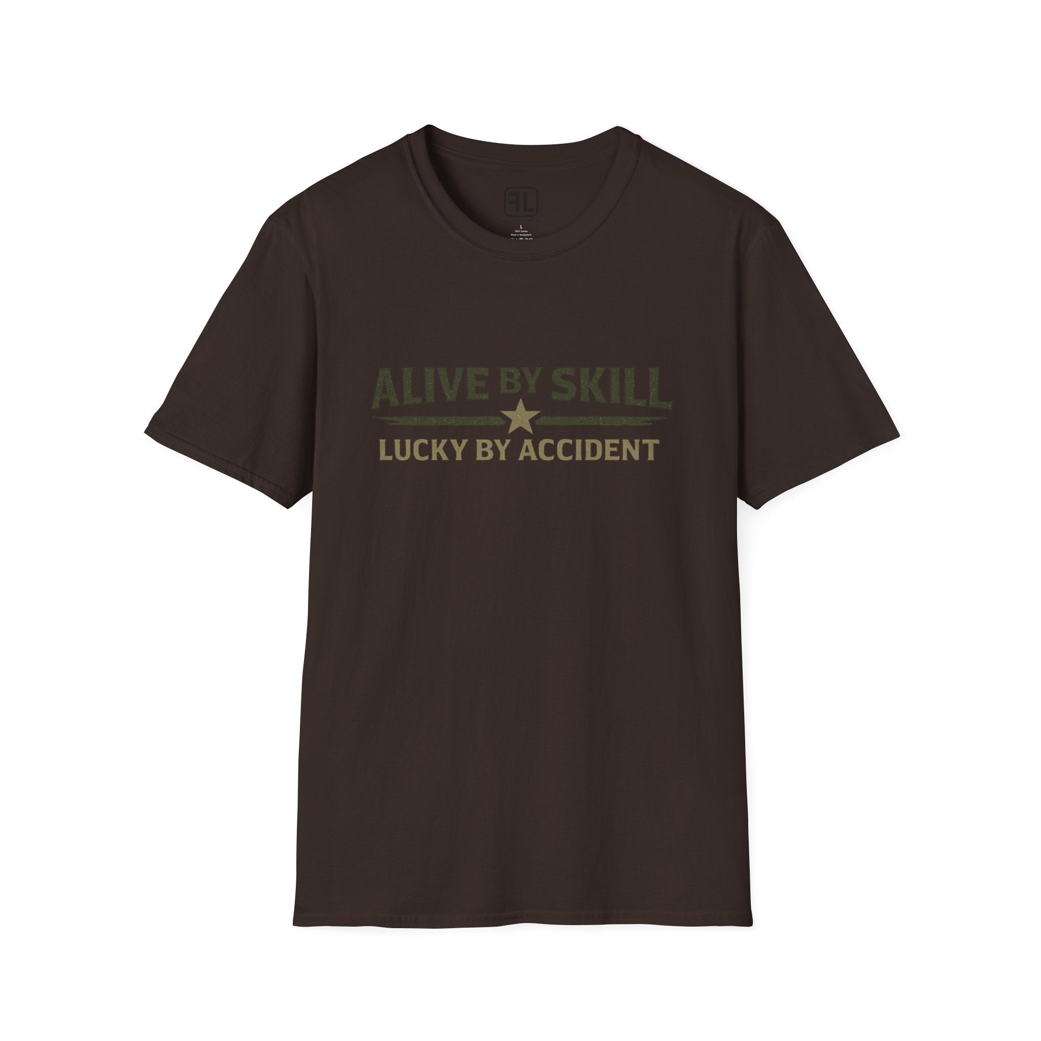 Alive By Skill Lucky By Accident T-Shirt