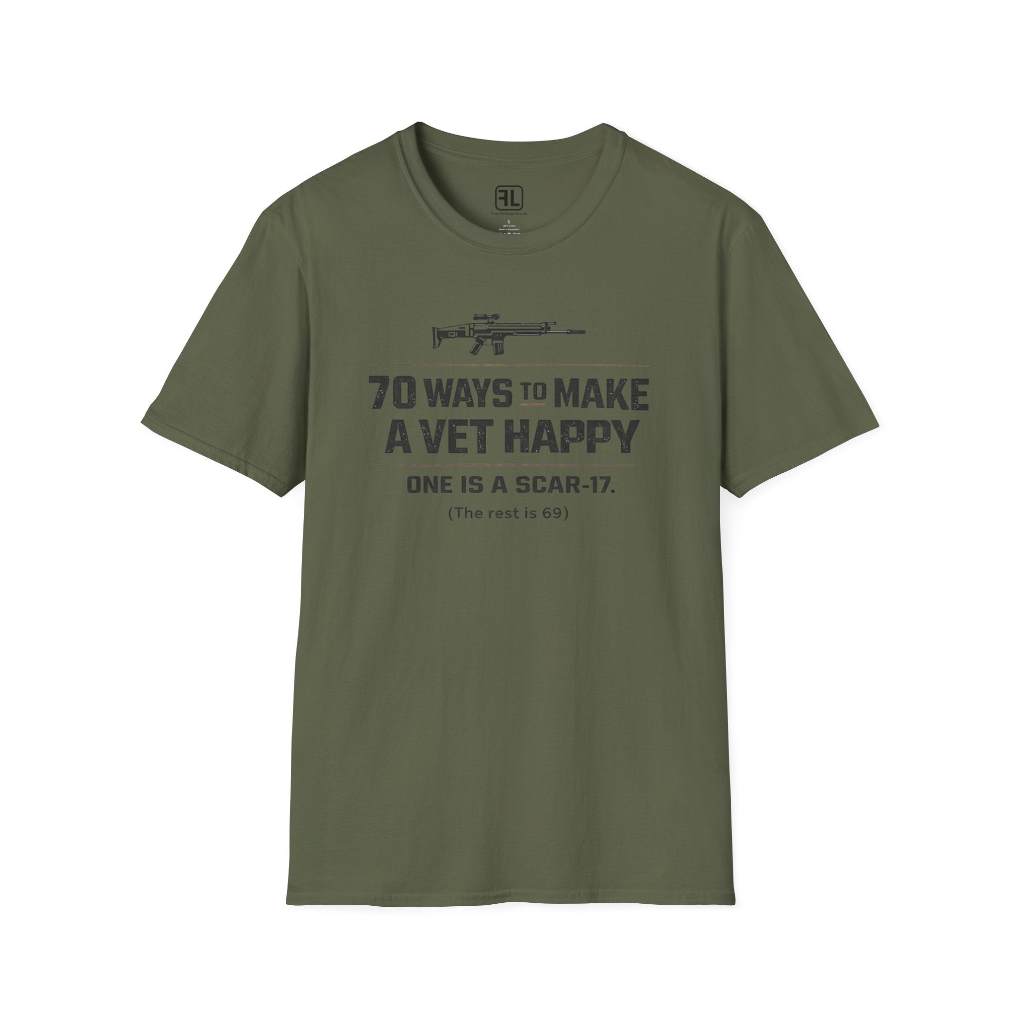 70 Ways to Make a Vet Happy - Scar T-shirt
