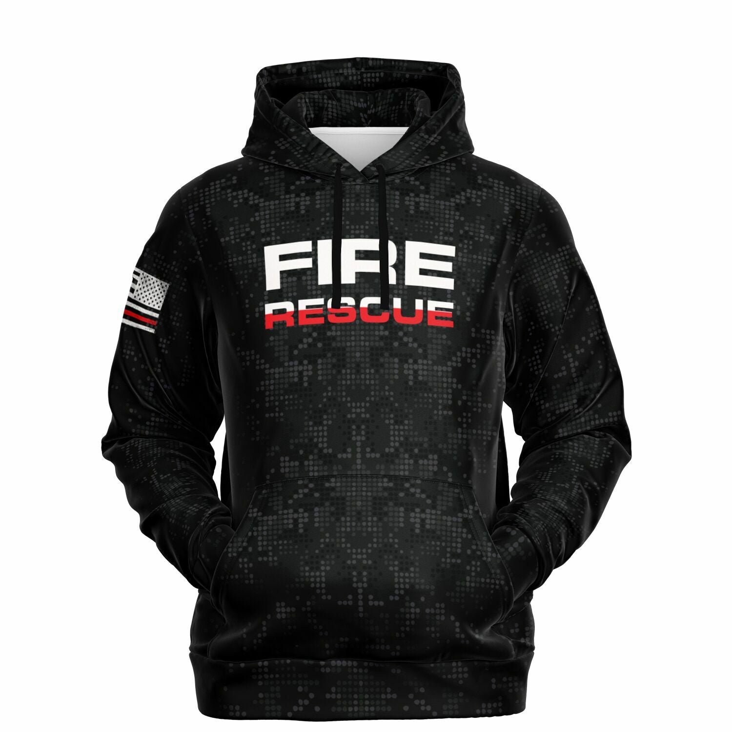 Fire Rescue Firefighter Hoodie