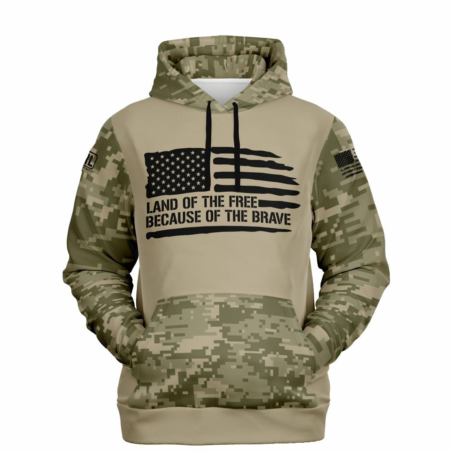 Fashion Hoodie - Land of free