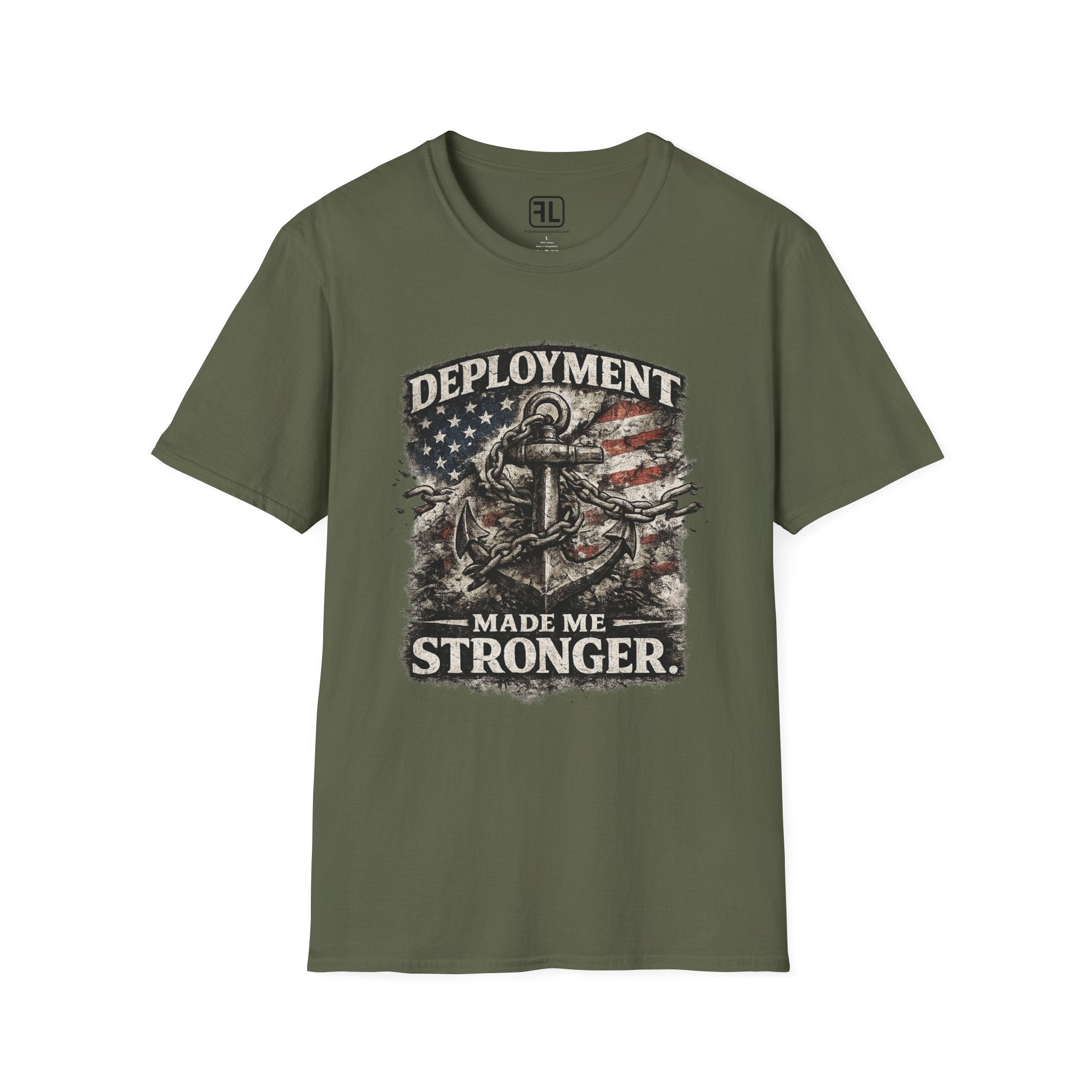 Deployment Made Me Stronger T-Shirt