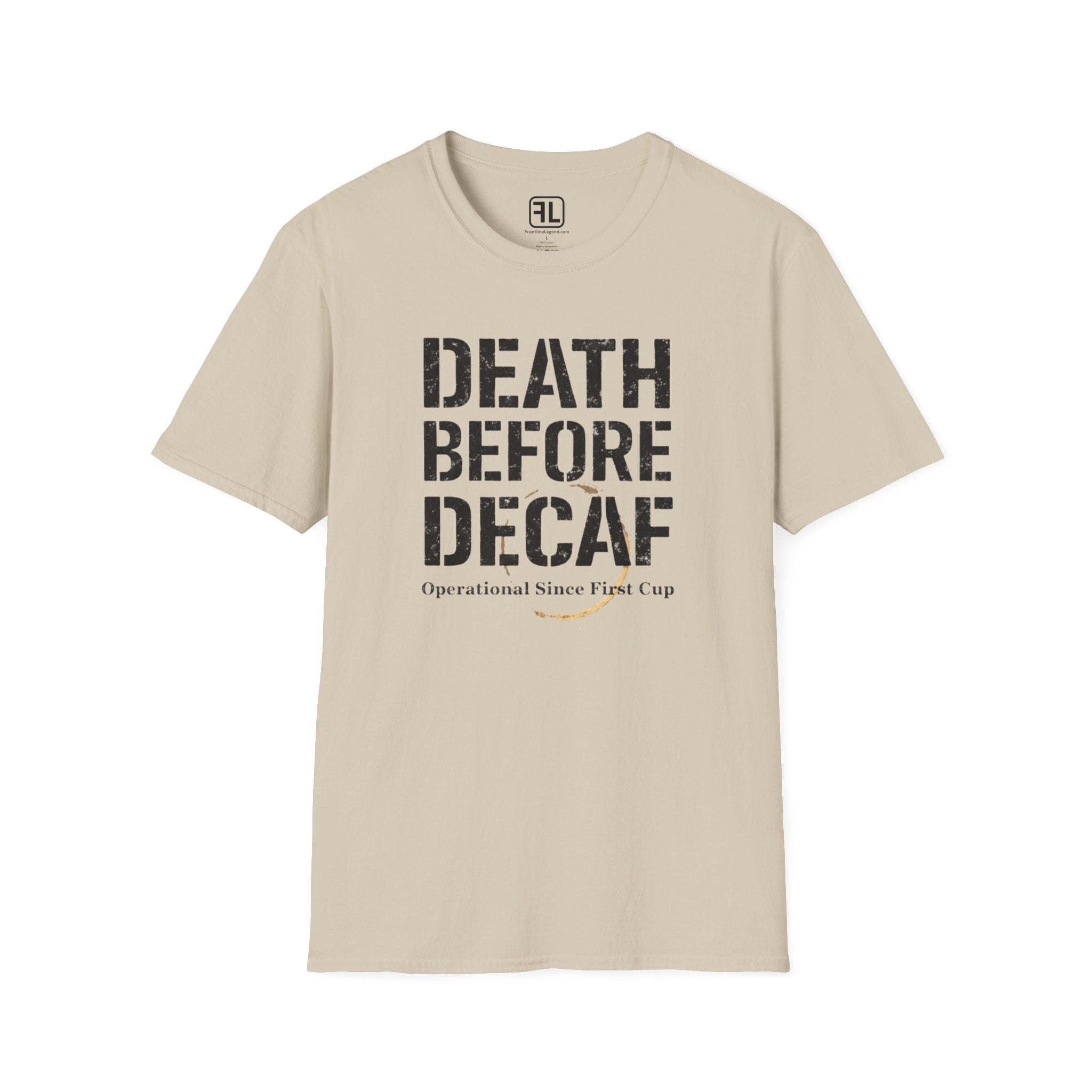 Death Before Decaf T-Shirt