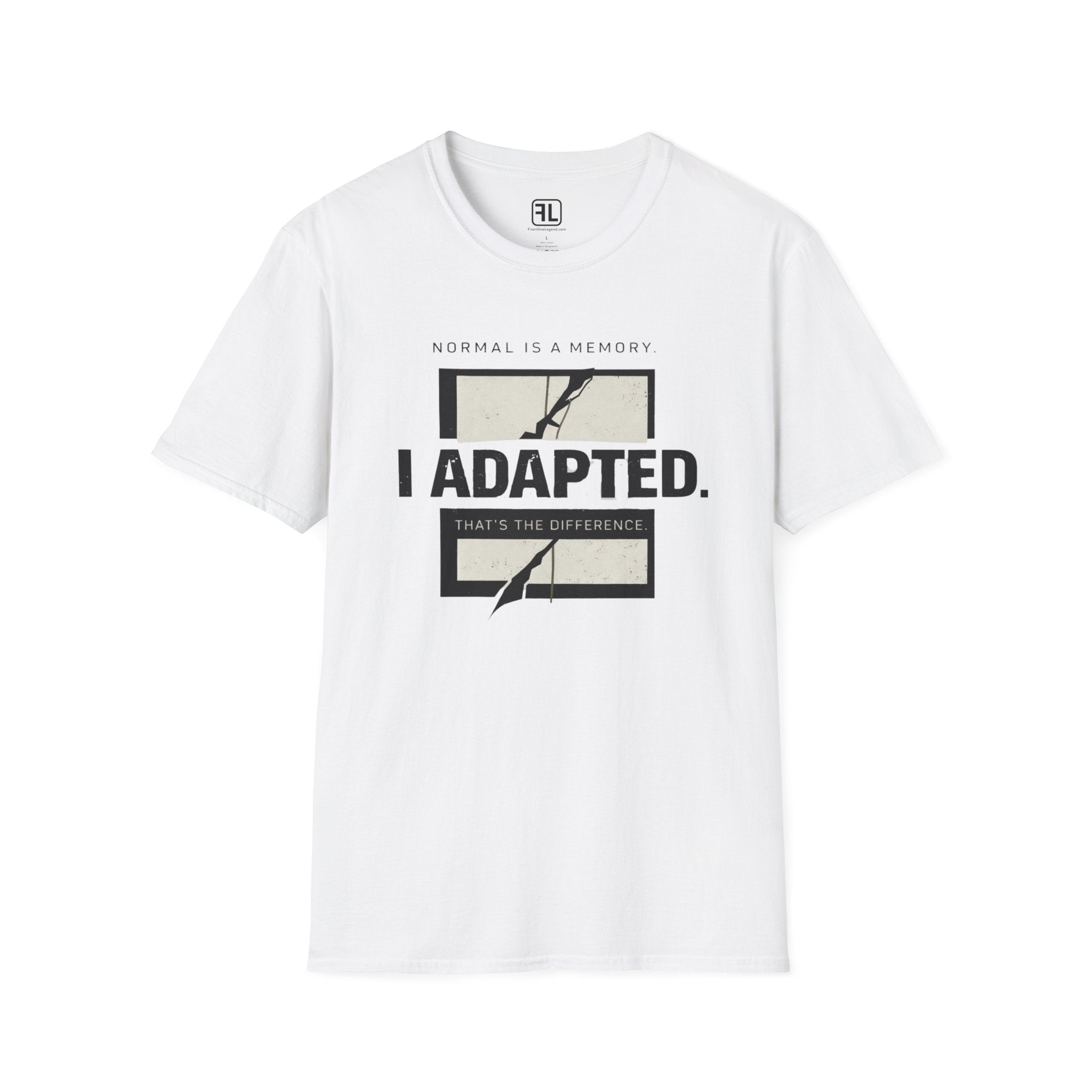 Normal Is A Memory I Adapted That's The Difference T-shirt