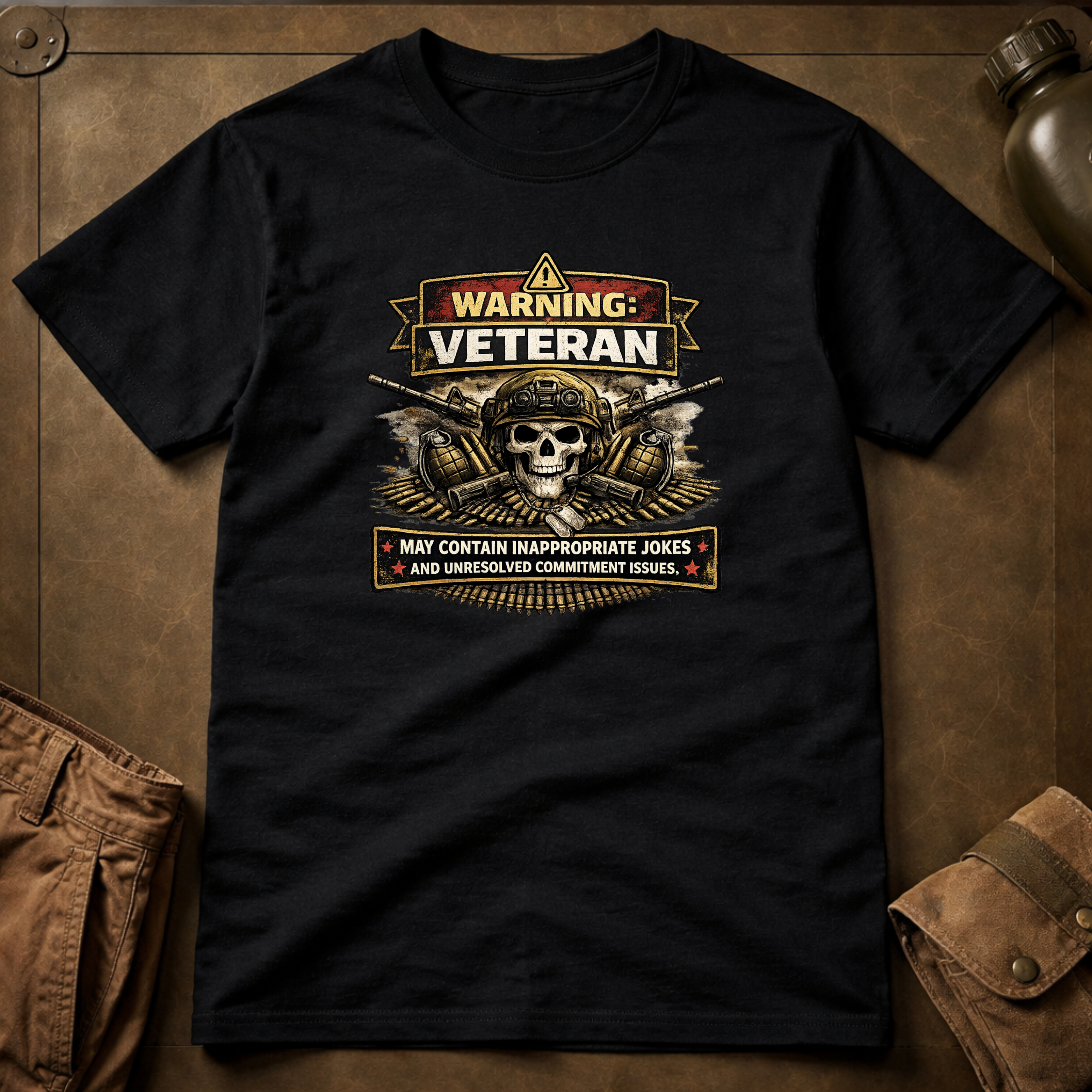 Warning May Contain Inappropriate Jokes T-Shirt