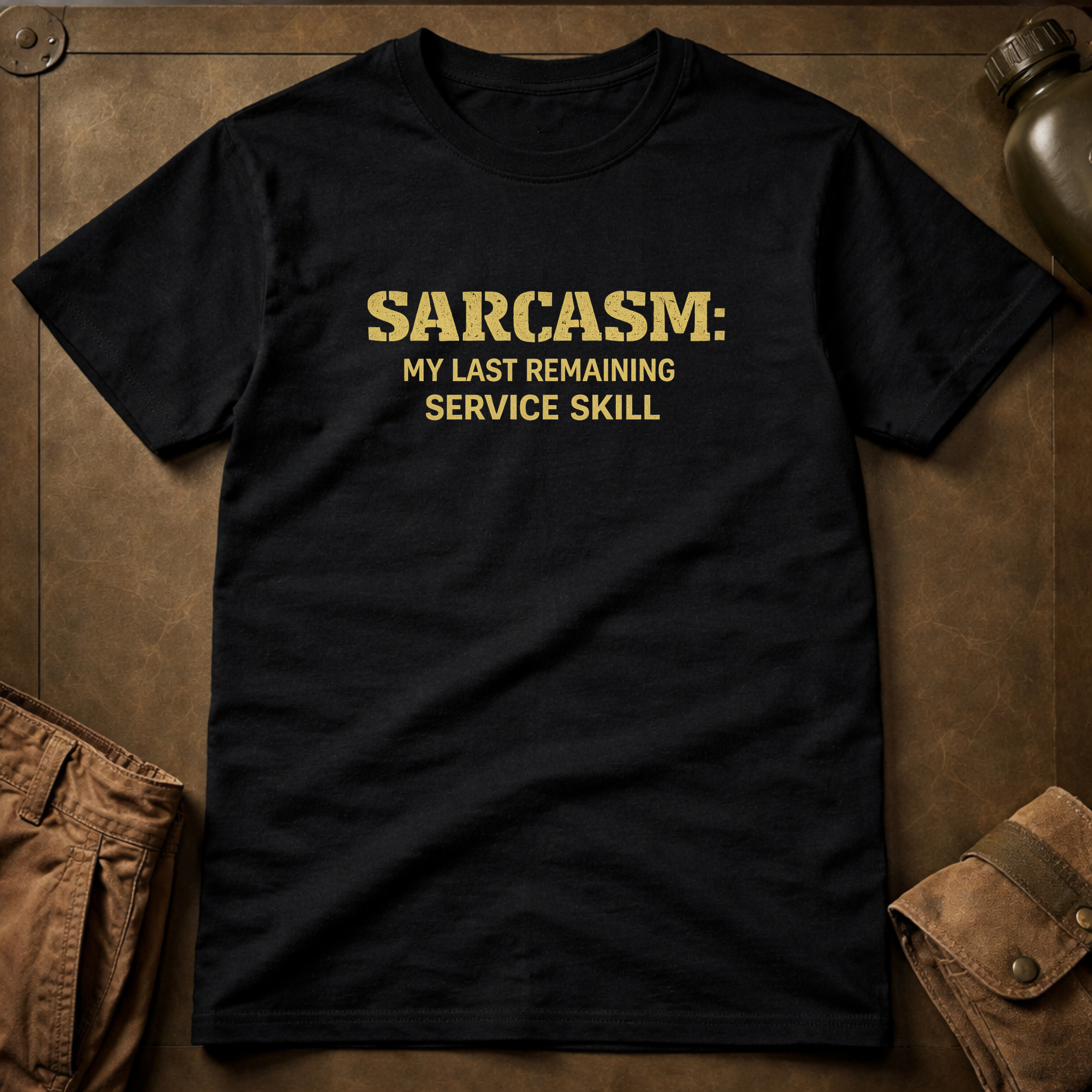 Sarcasm My Last Remaining Service Skill T-Shirt