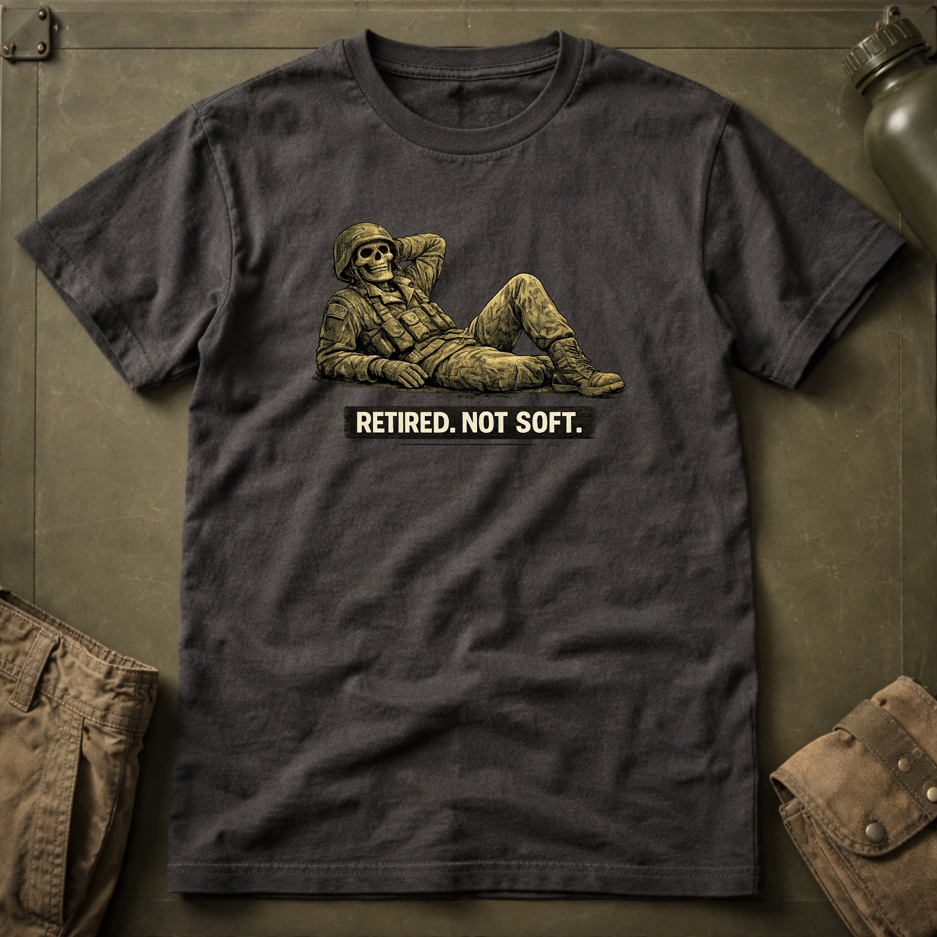 Retired Not Soft T-Shirt
