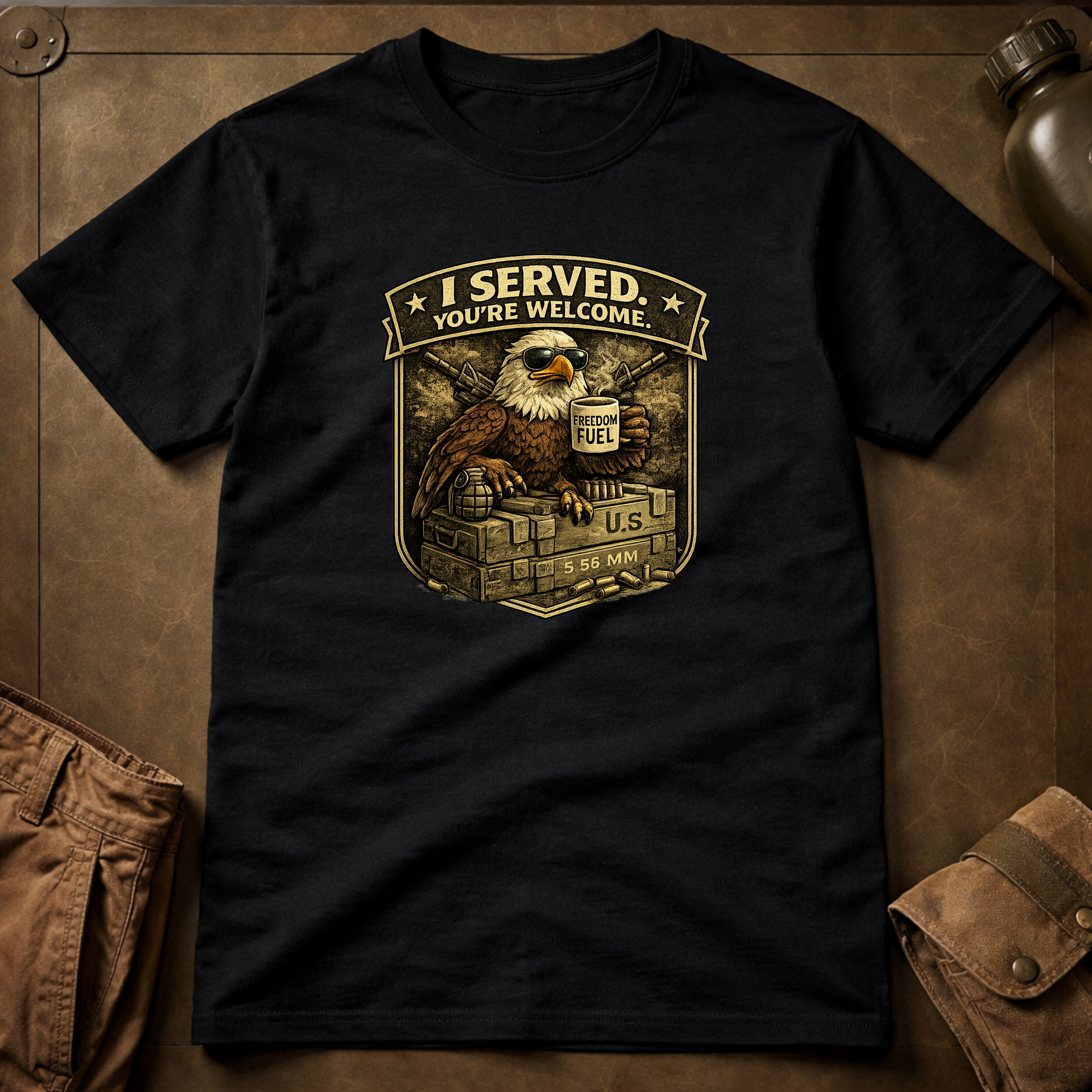 I Served You're Welcome T-Shirt