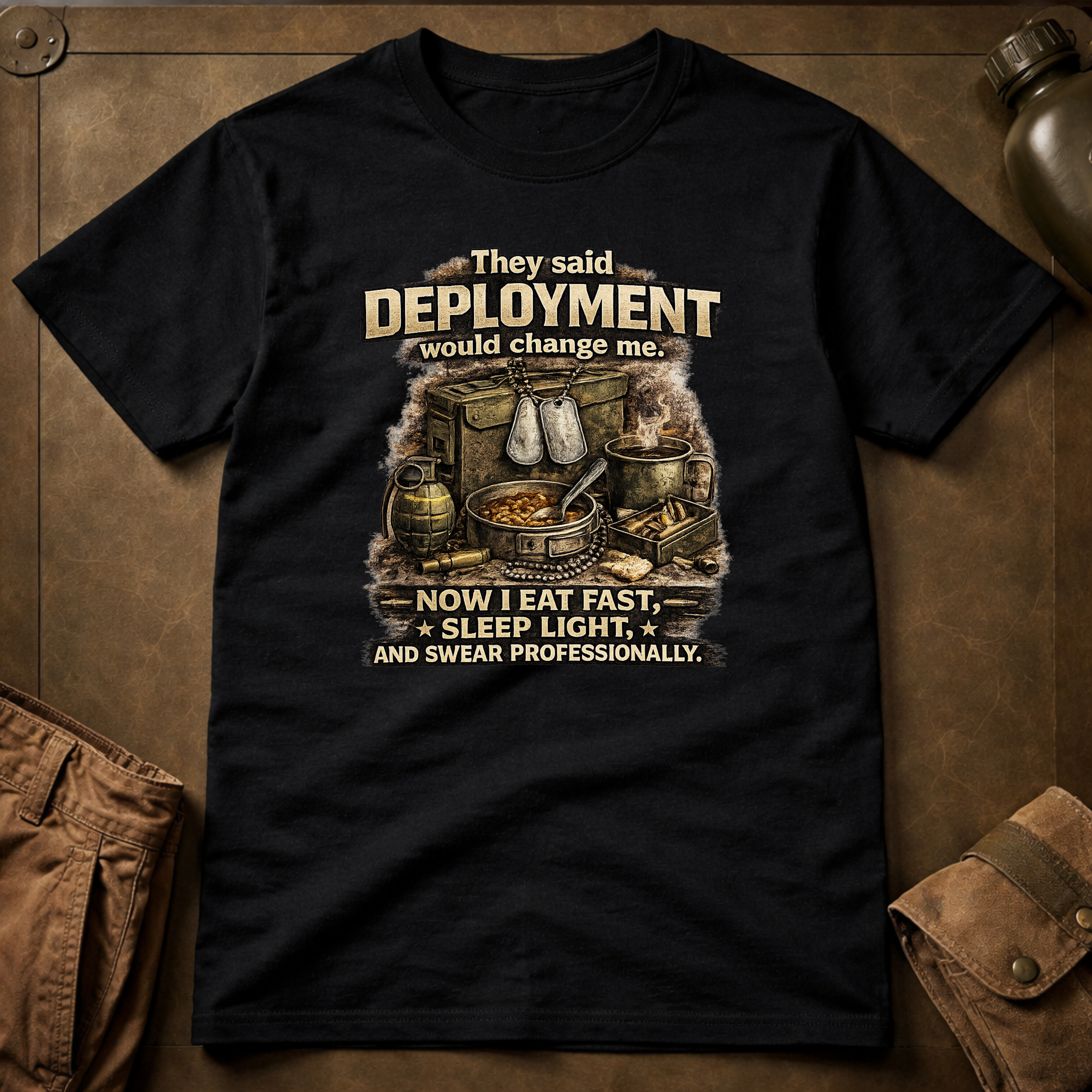 They Said Deployment Would Change Me T-Shirt