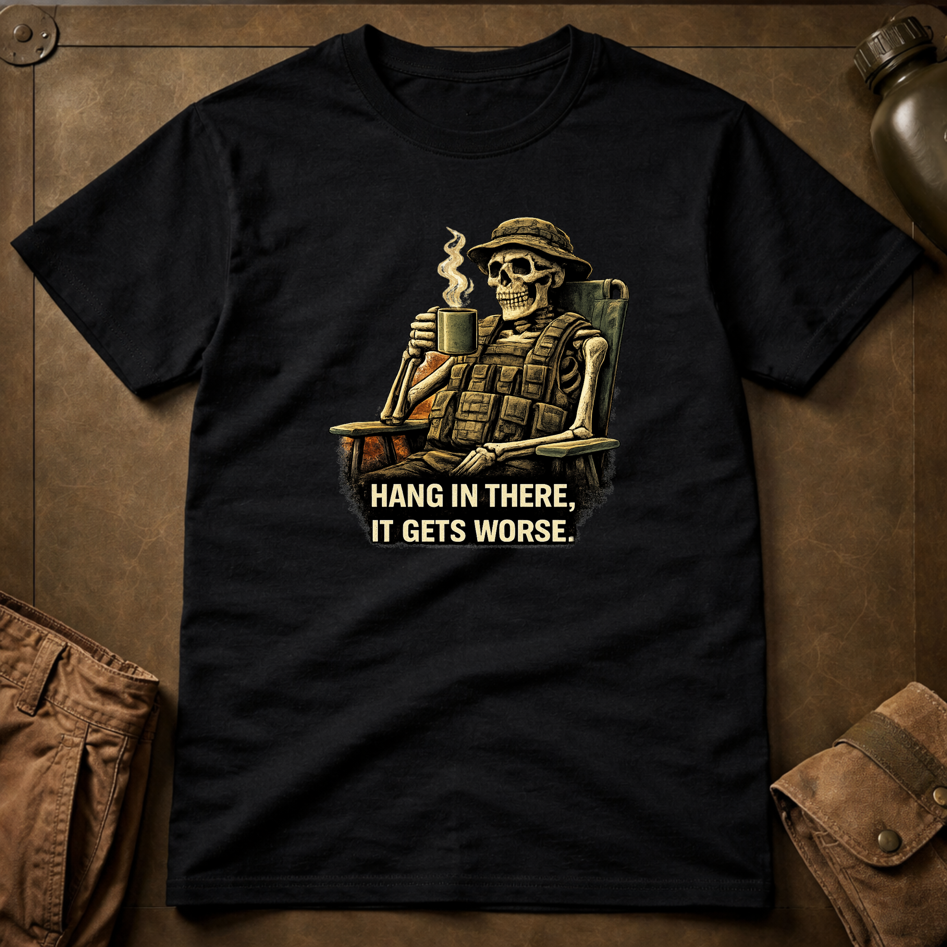 Hang In There It Gets Worse T-Shirt