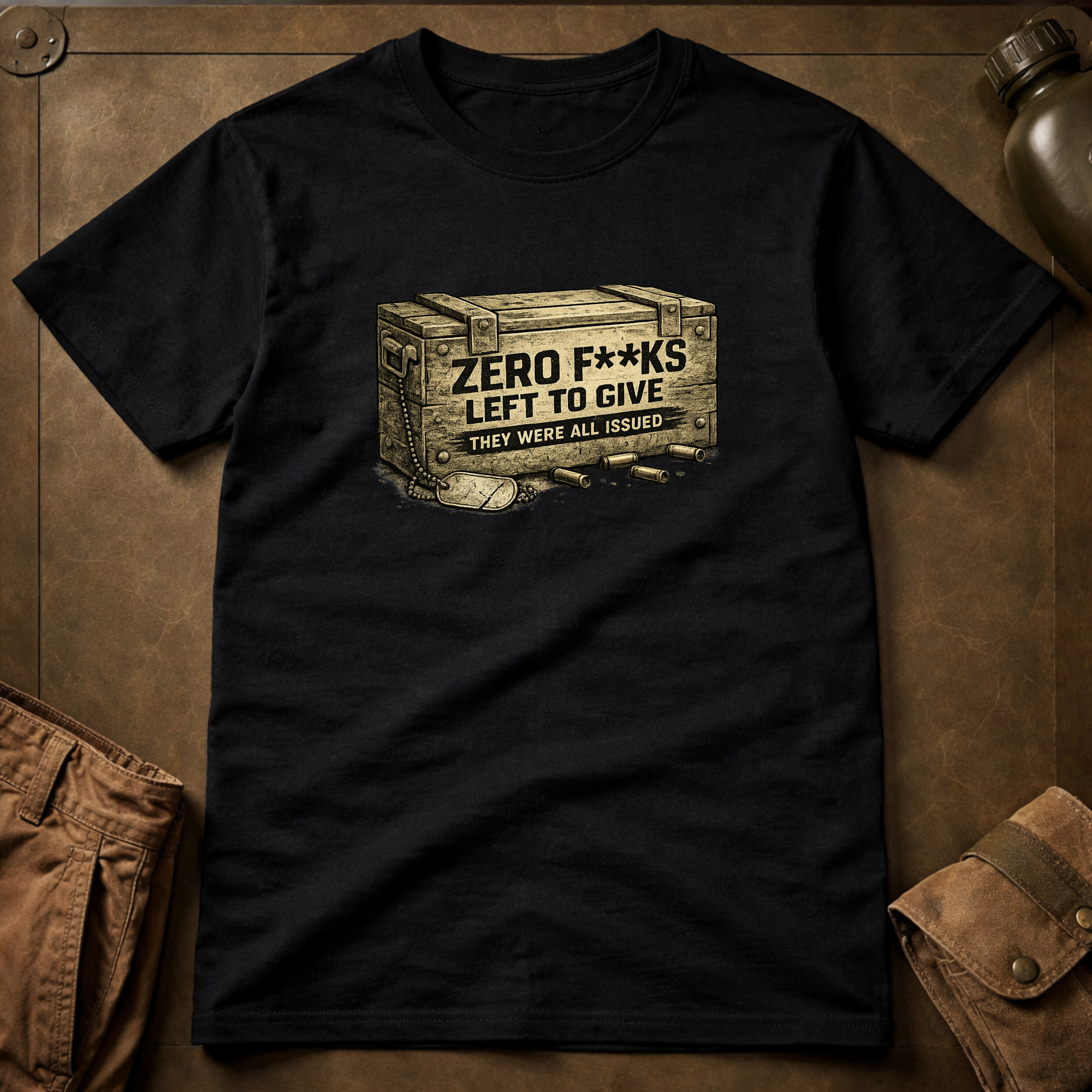 Zero F**ks Left To Give T-Shirt