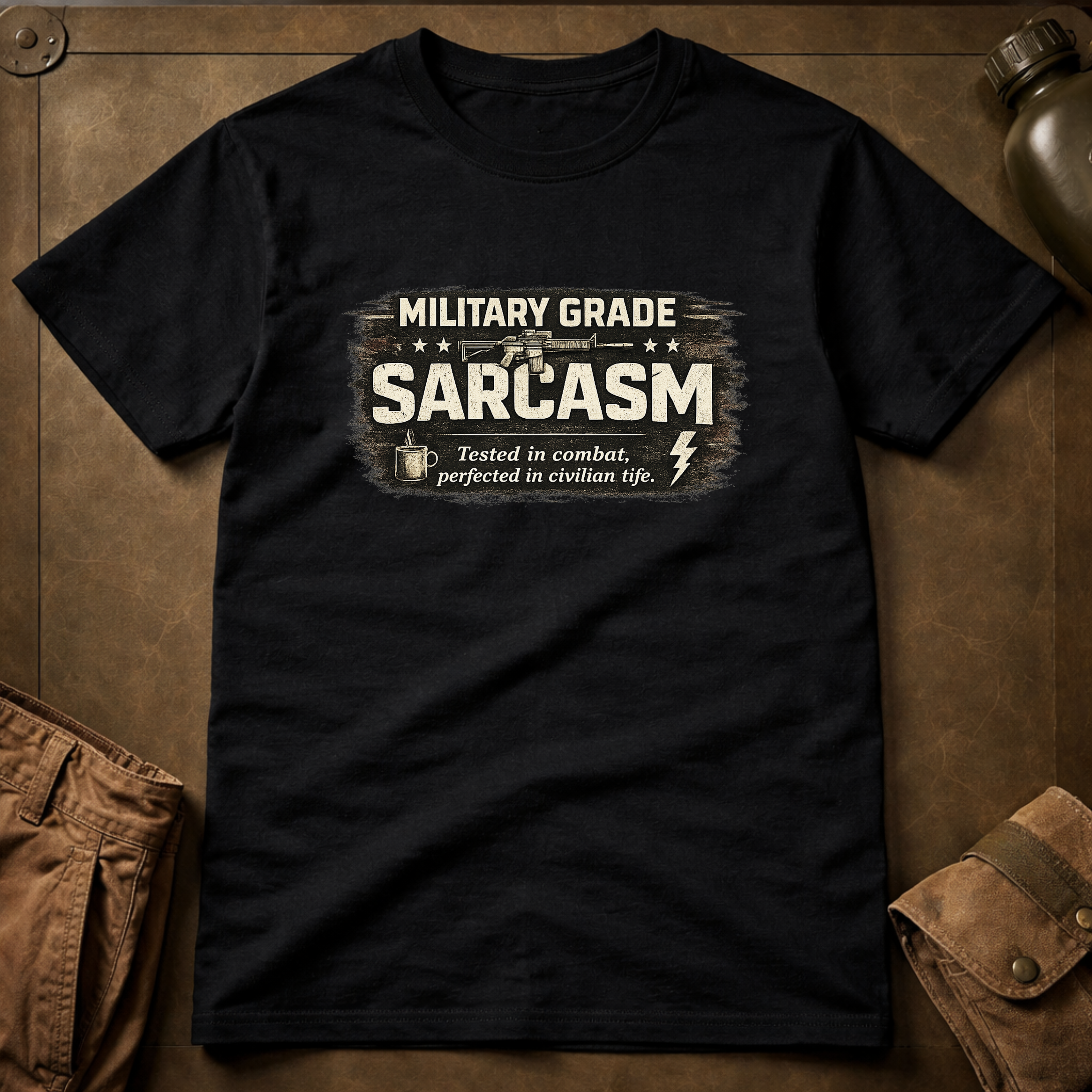 Military Grade Sarcasm T-Shirt