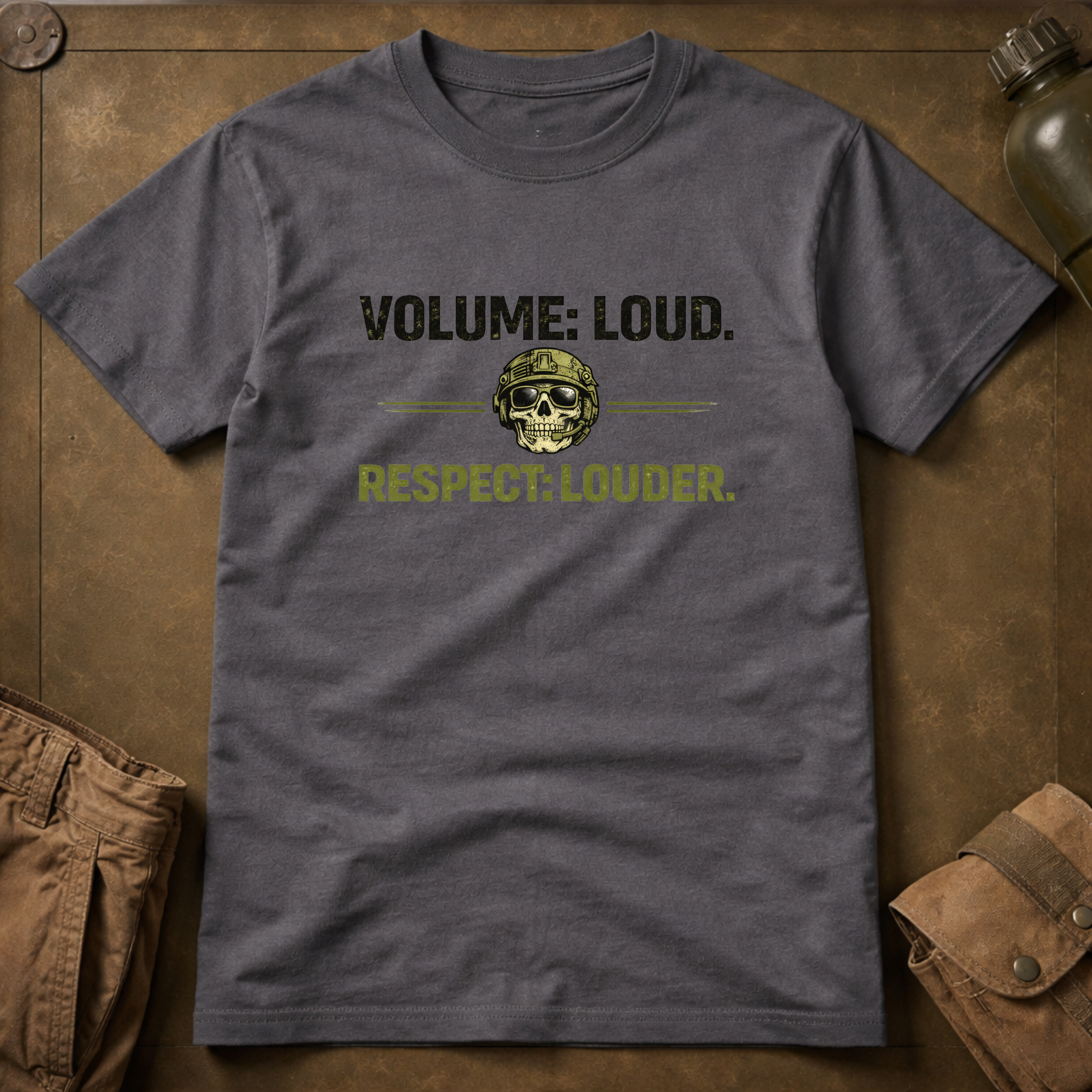 Volume Loud Respect Louder T-Shirt