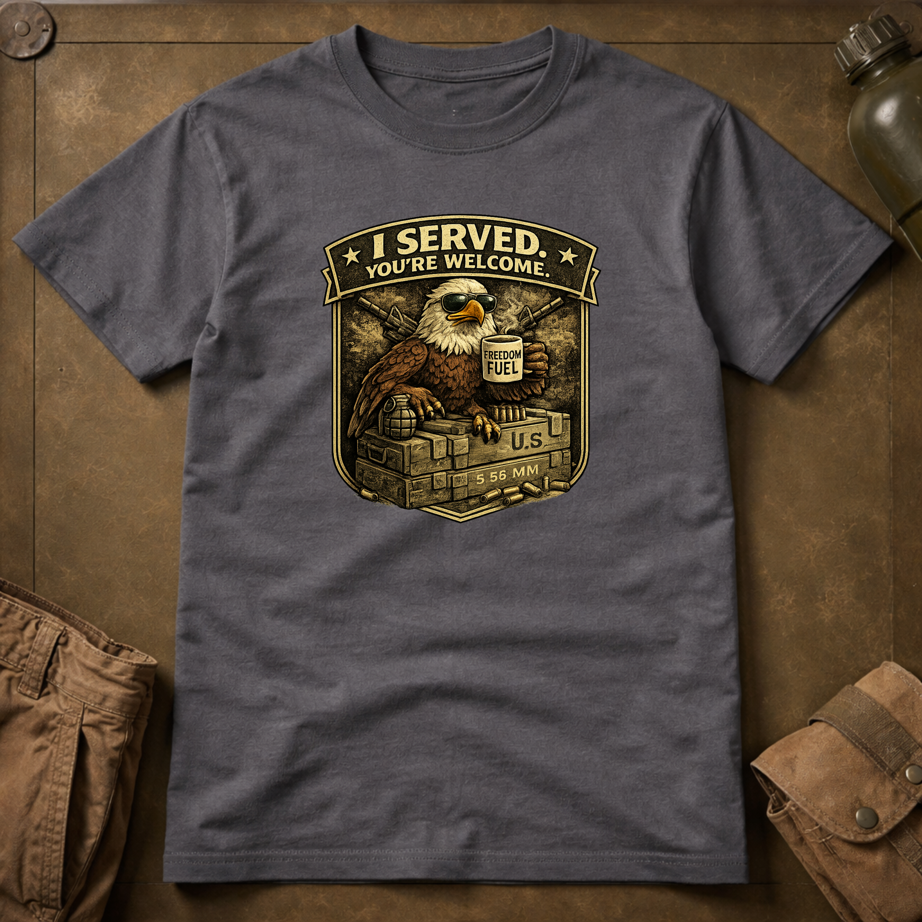 I Served You're Welcome T-Shirt