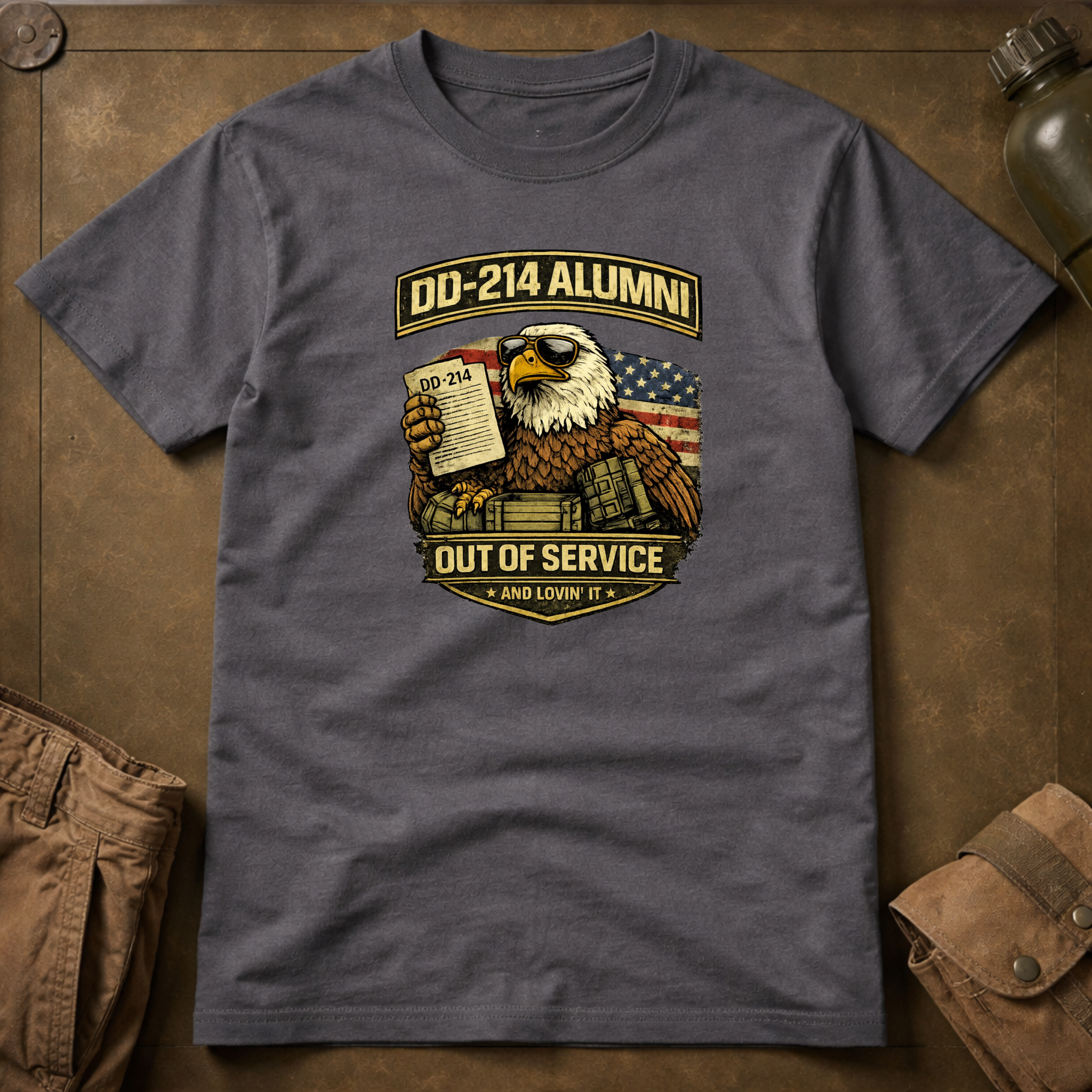 DD-214 Alumni Out of Service T-Shirt