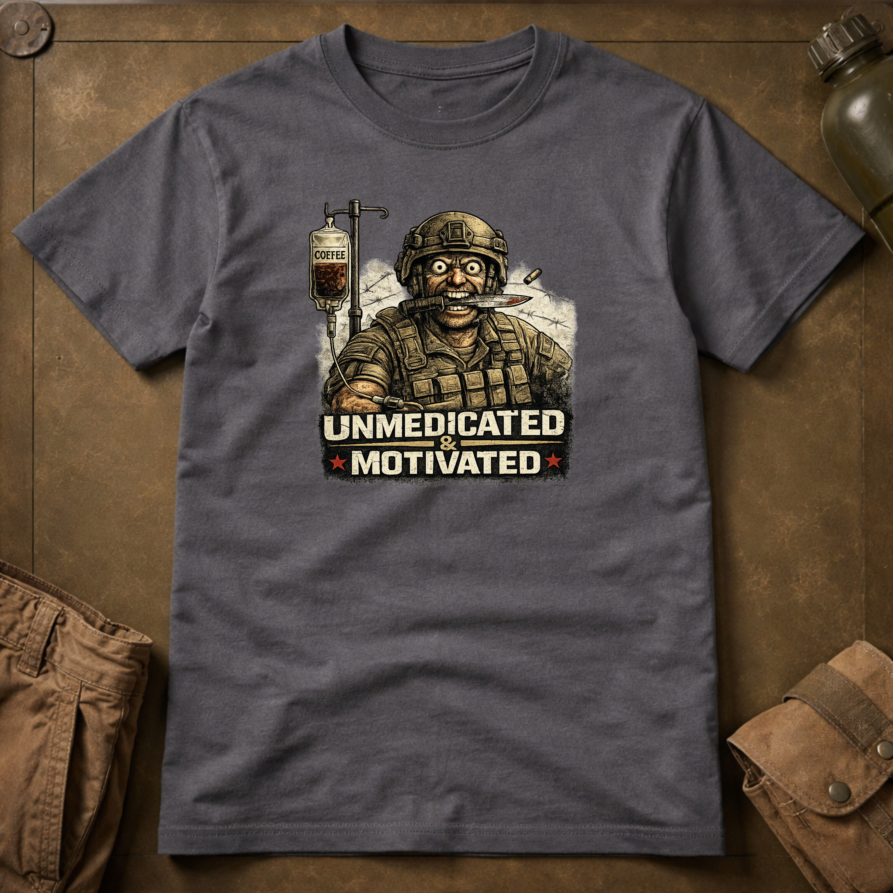 Unmedicated and Motivated T-Shirt