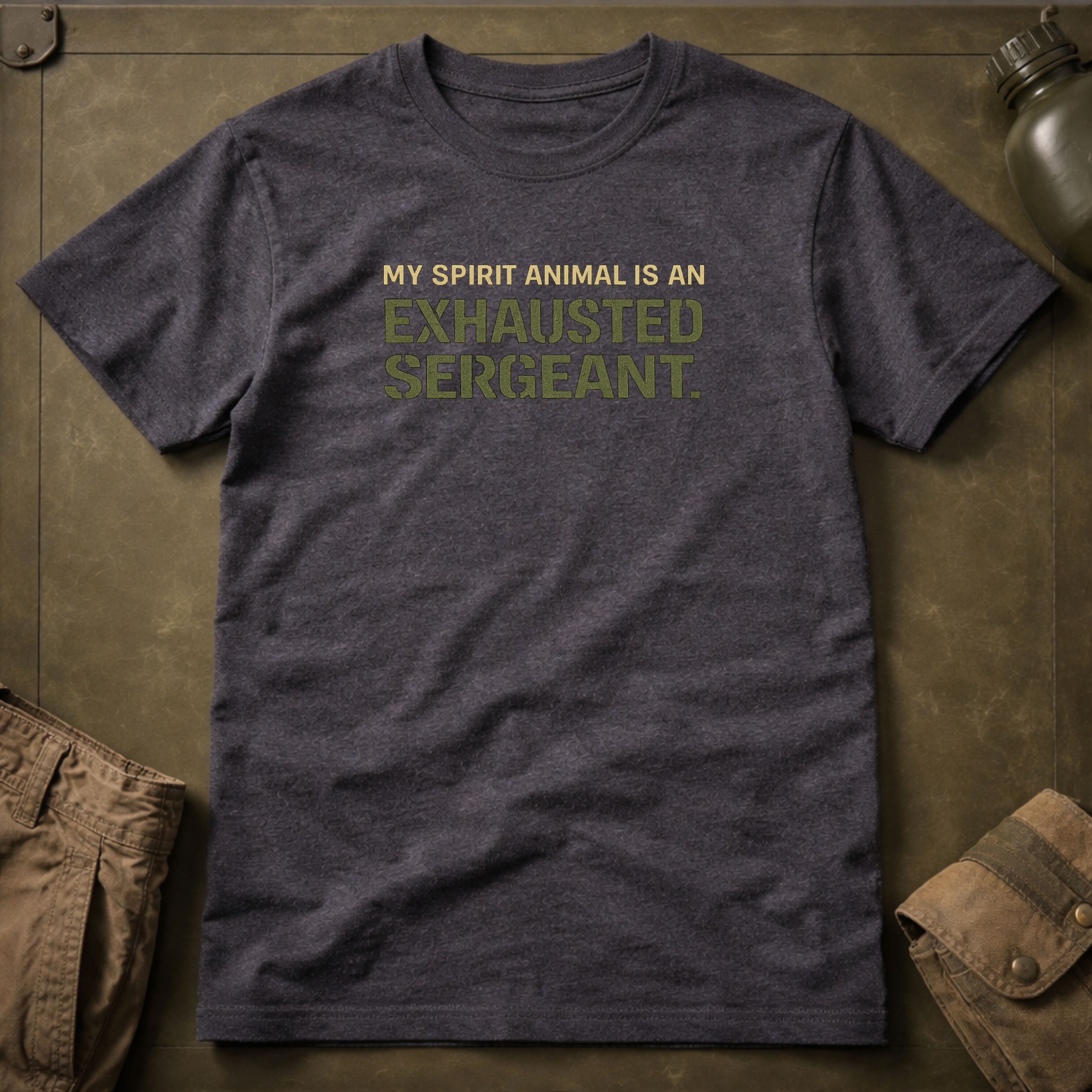 My Spirit Animal Is An Exhausted Sergeant T-Shirt