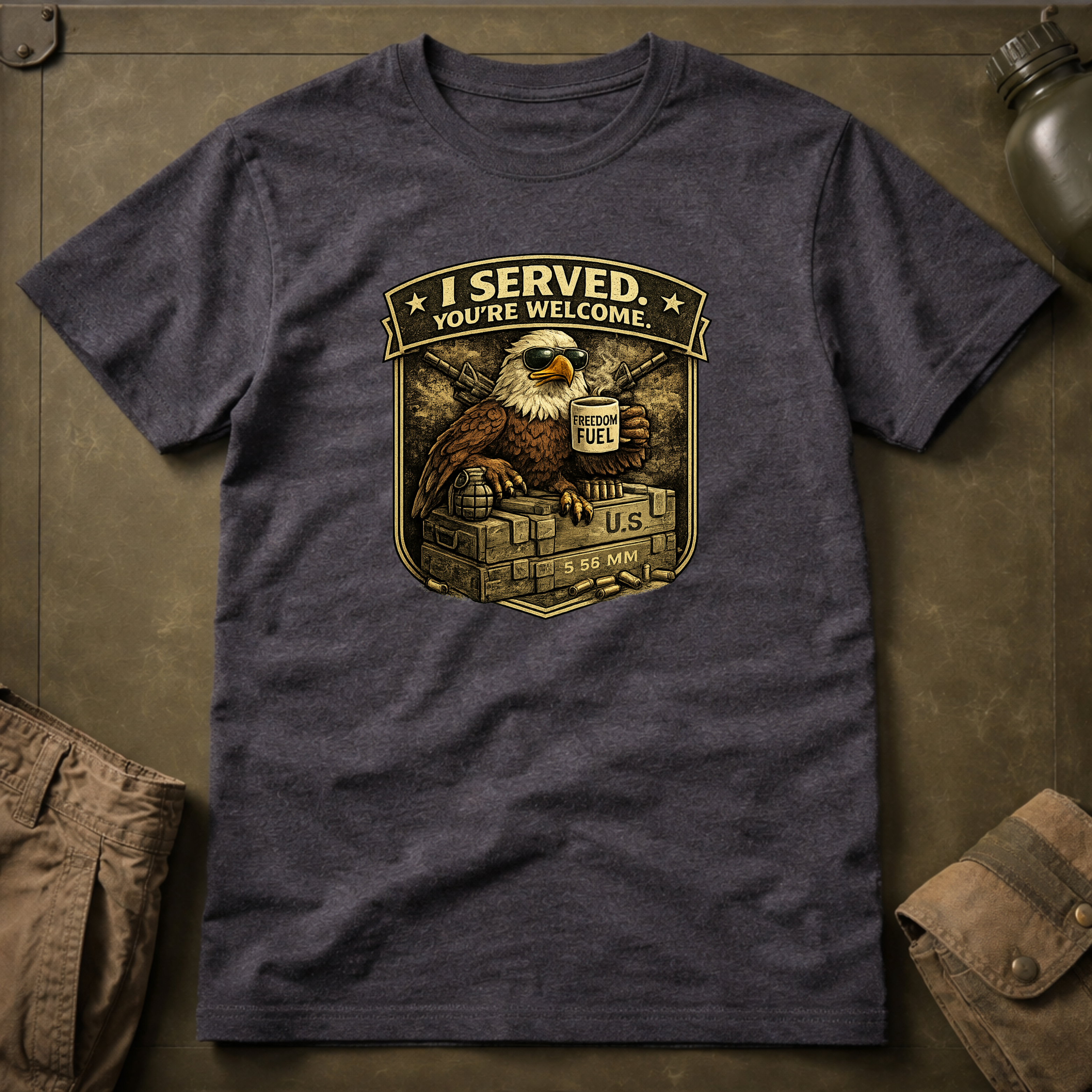 I Served You're Welcome T-Shirt