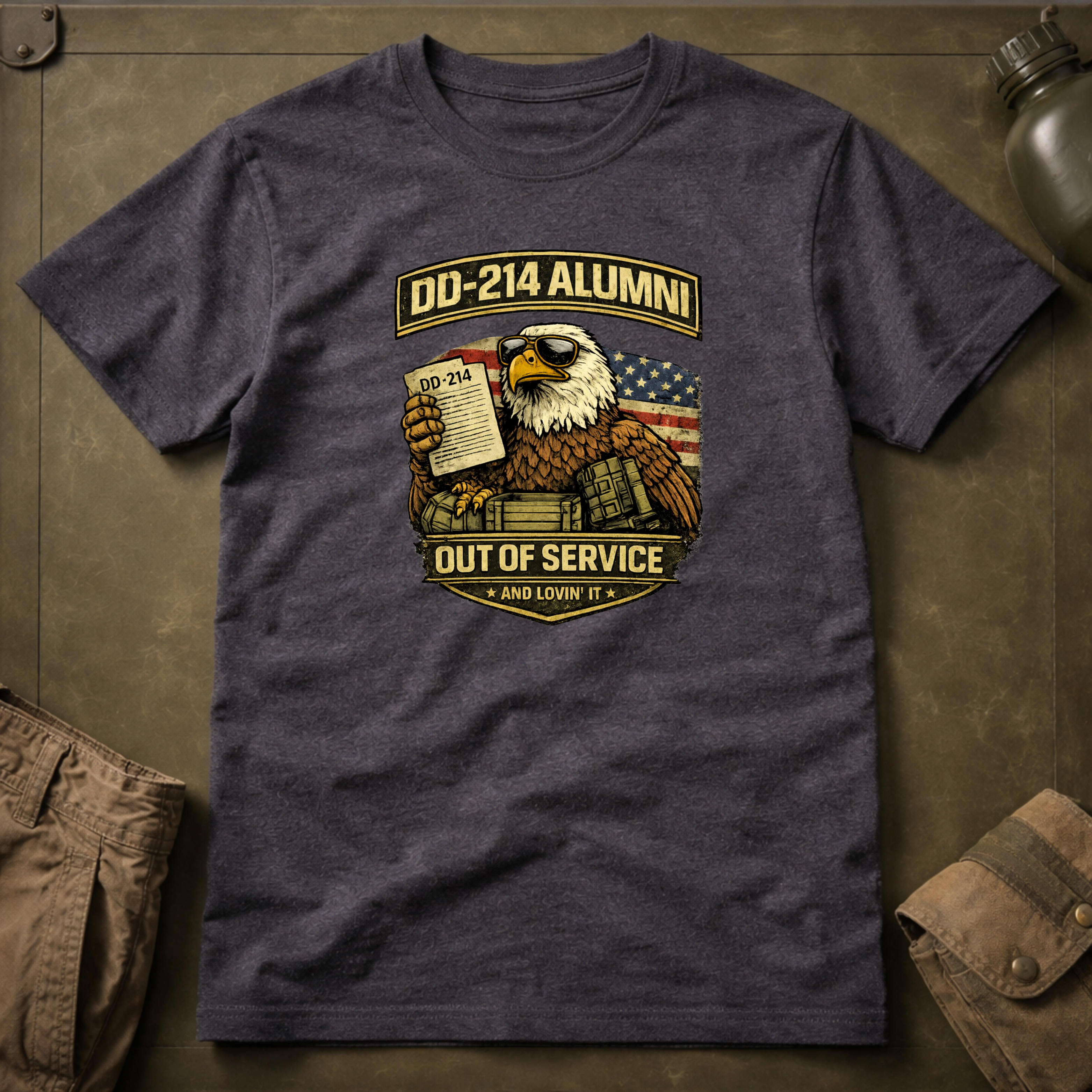 DD-214 Alumni Out of Service T-Shirt
