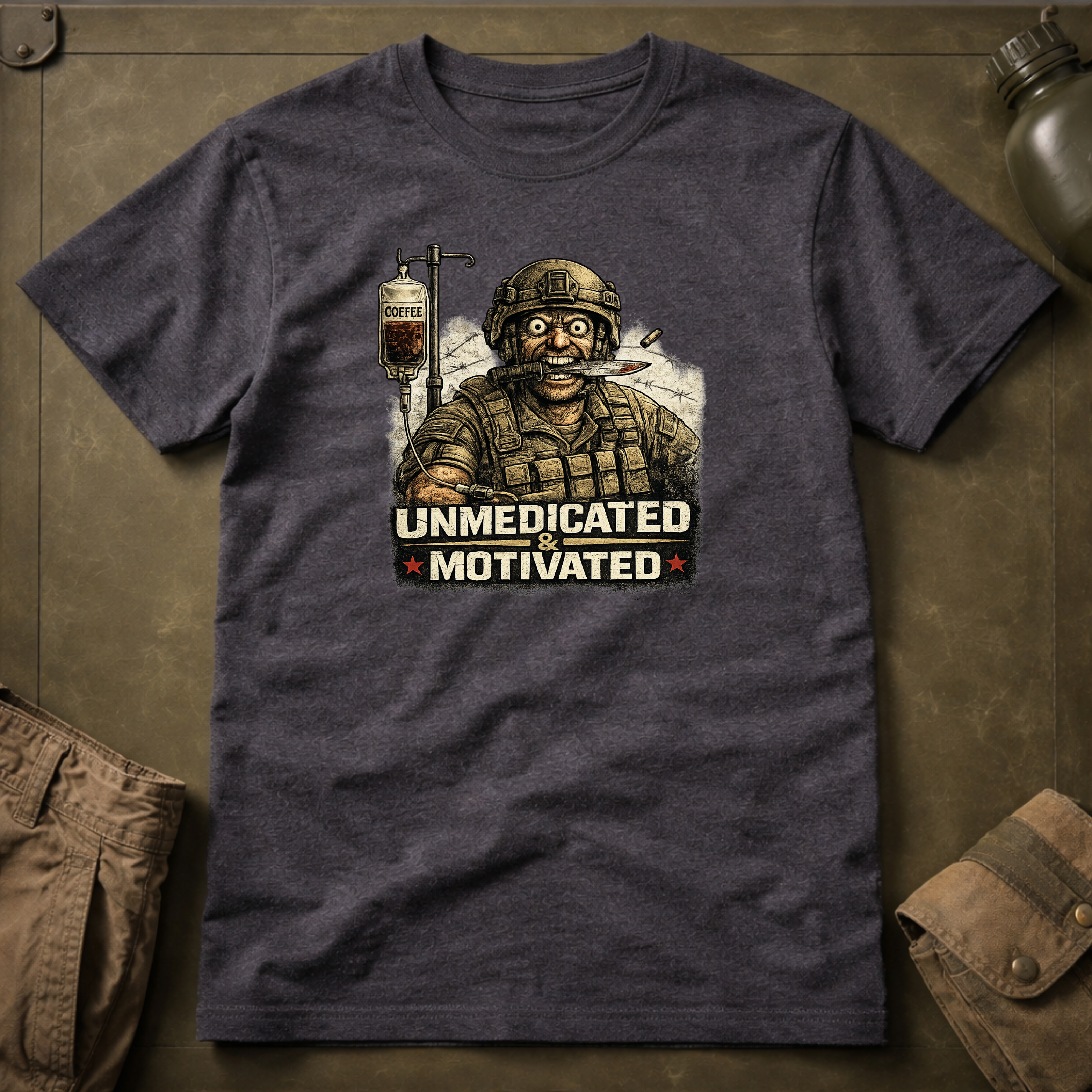 Unmedicated and Motivated T-Shirt