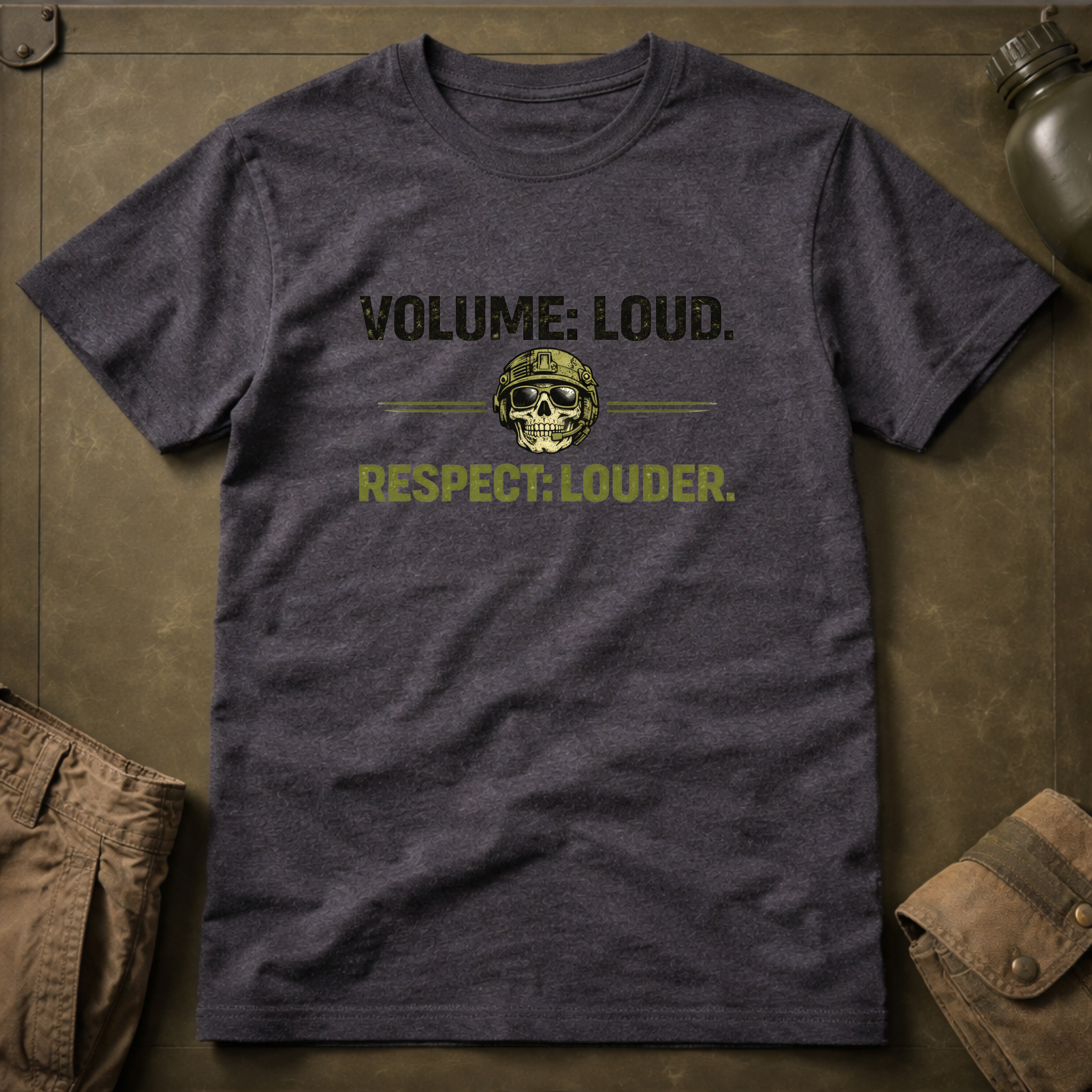 Volume Loud Respect Louder T-Shirt
