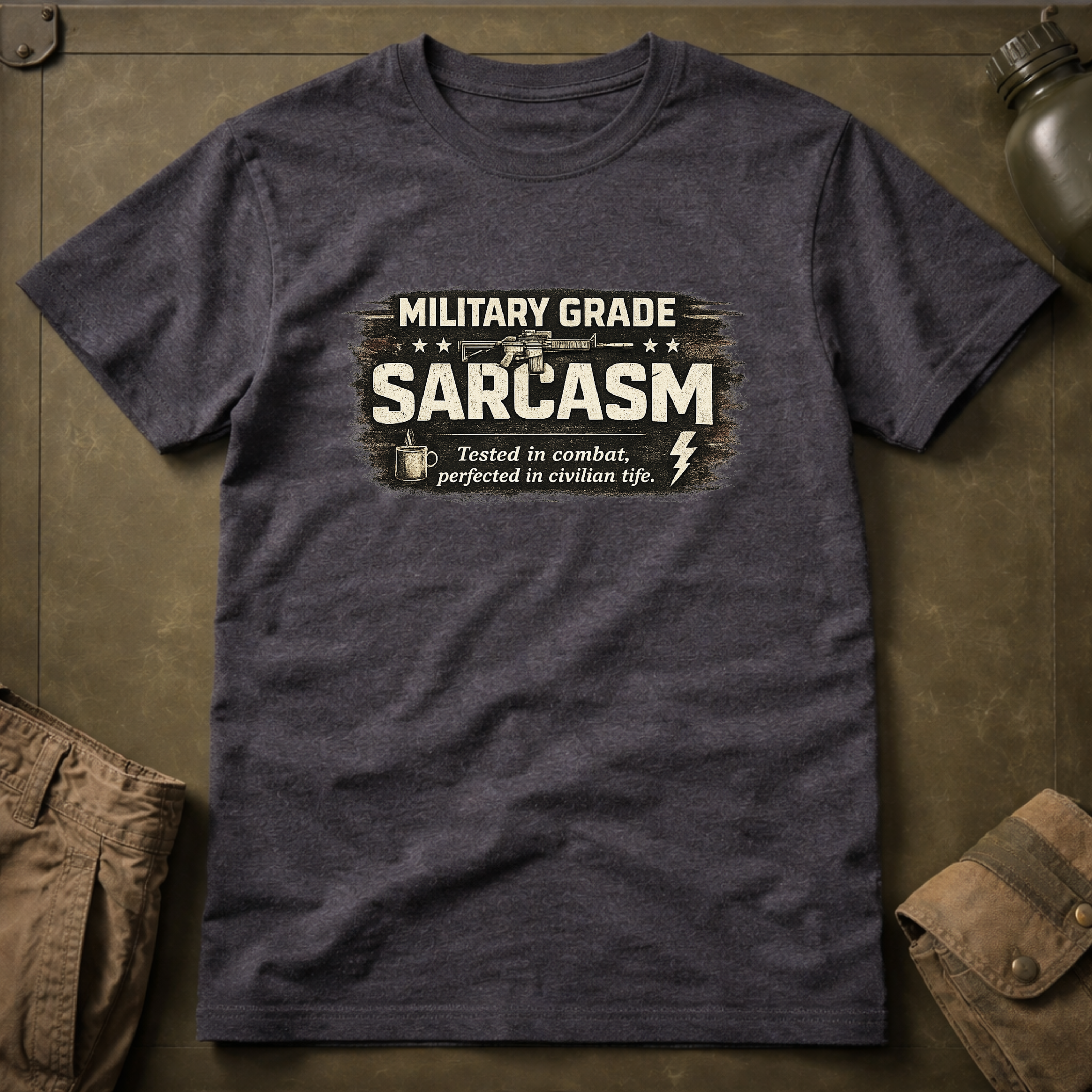 Military Grade Sarcasm T-Shirt