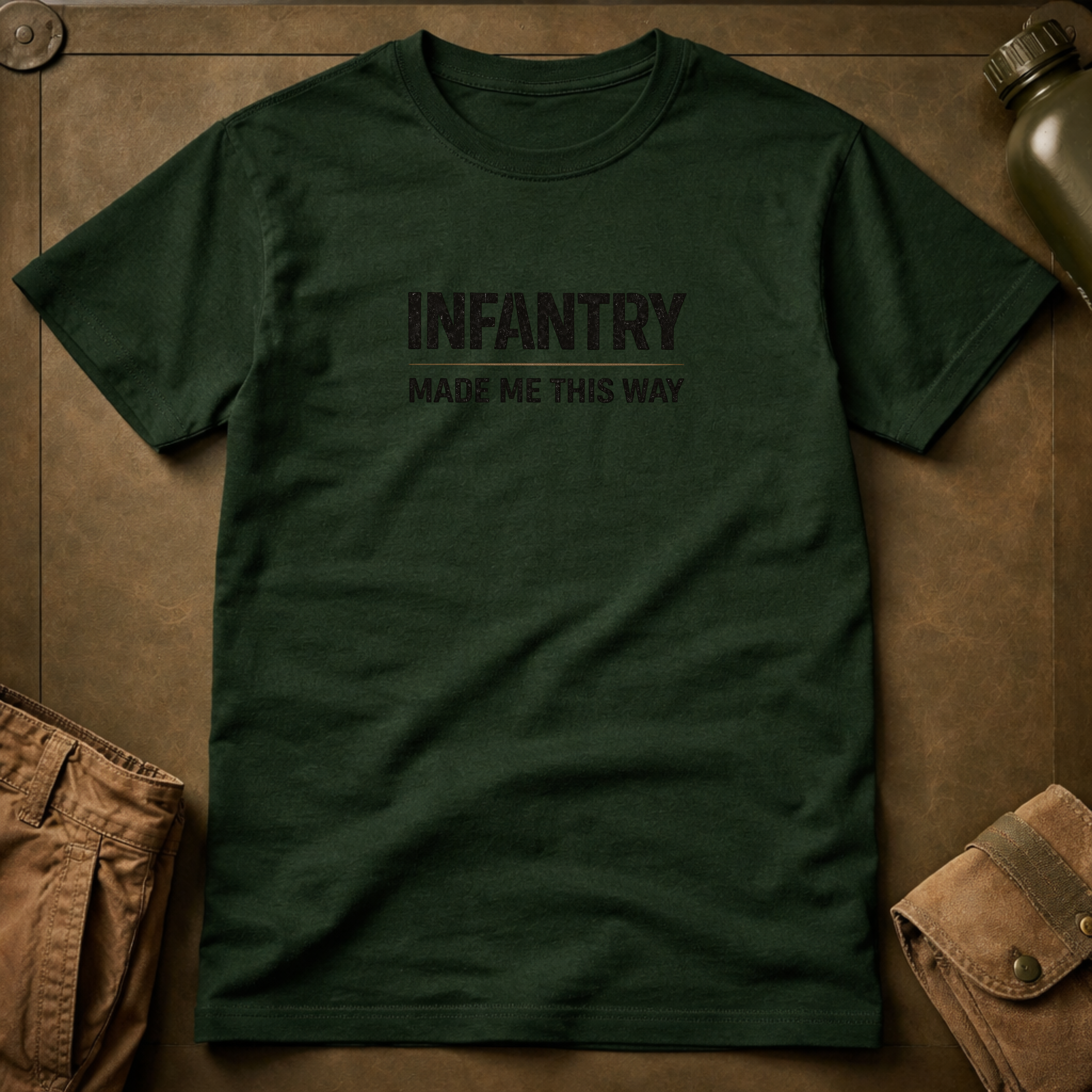 Infantry Made Me This Way T-Shirt