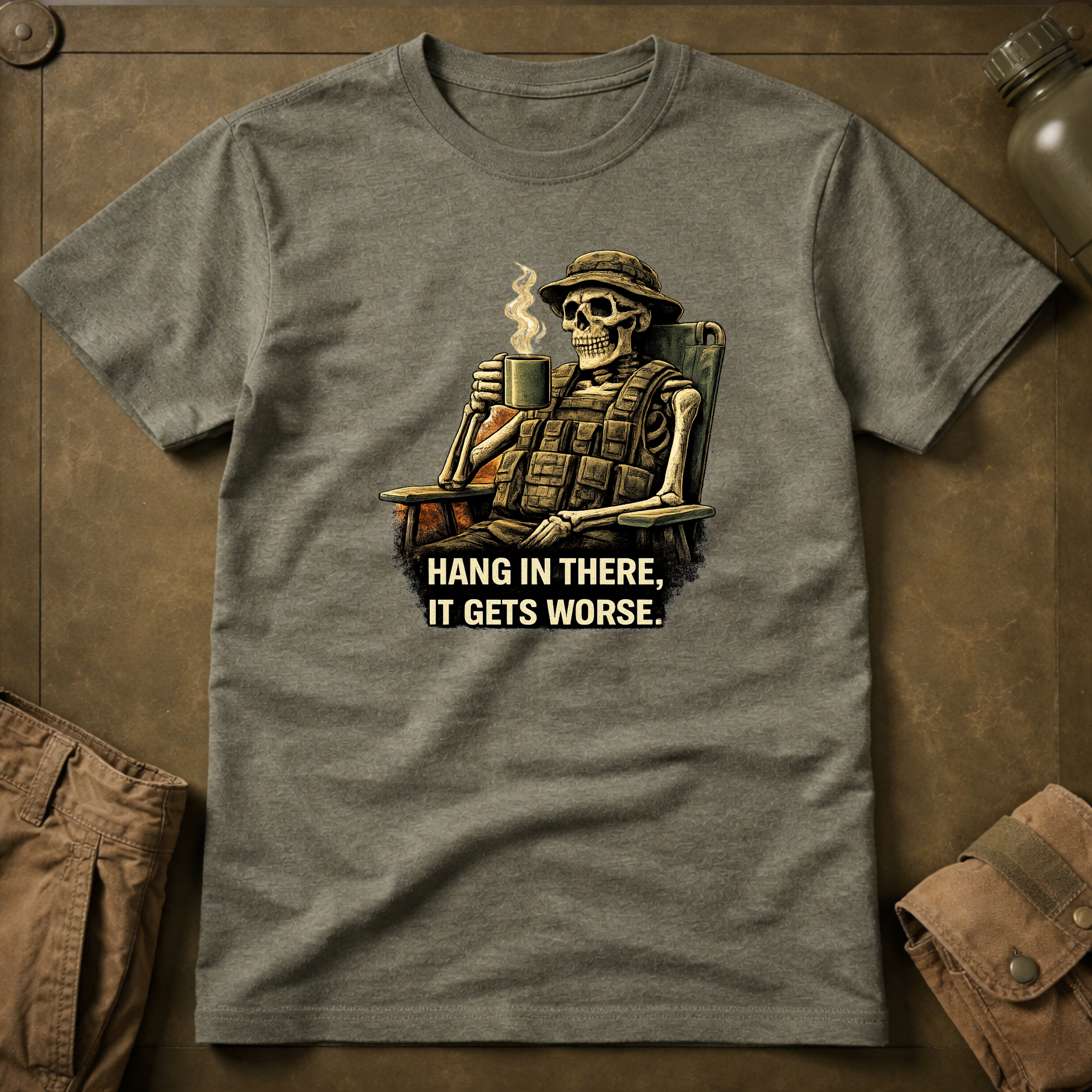 Hang In There It Gets Worse T-Shirt