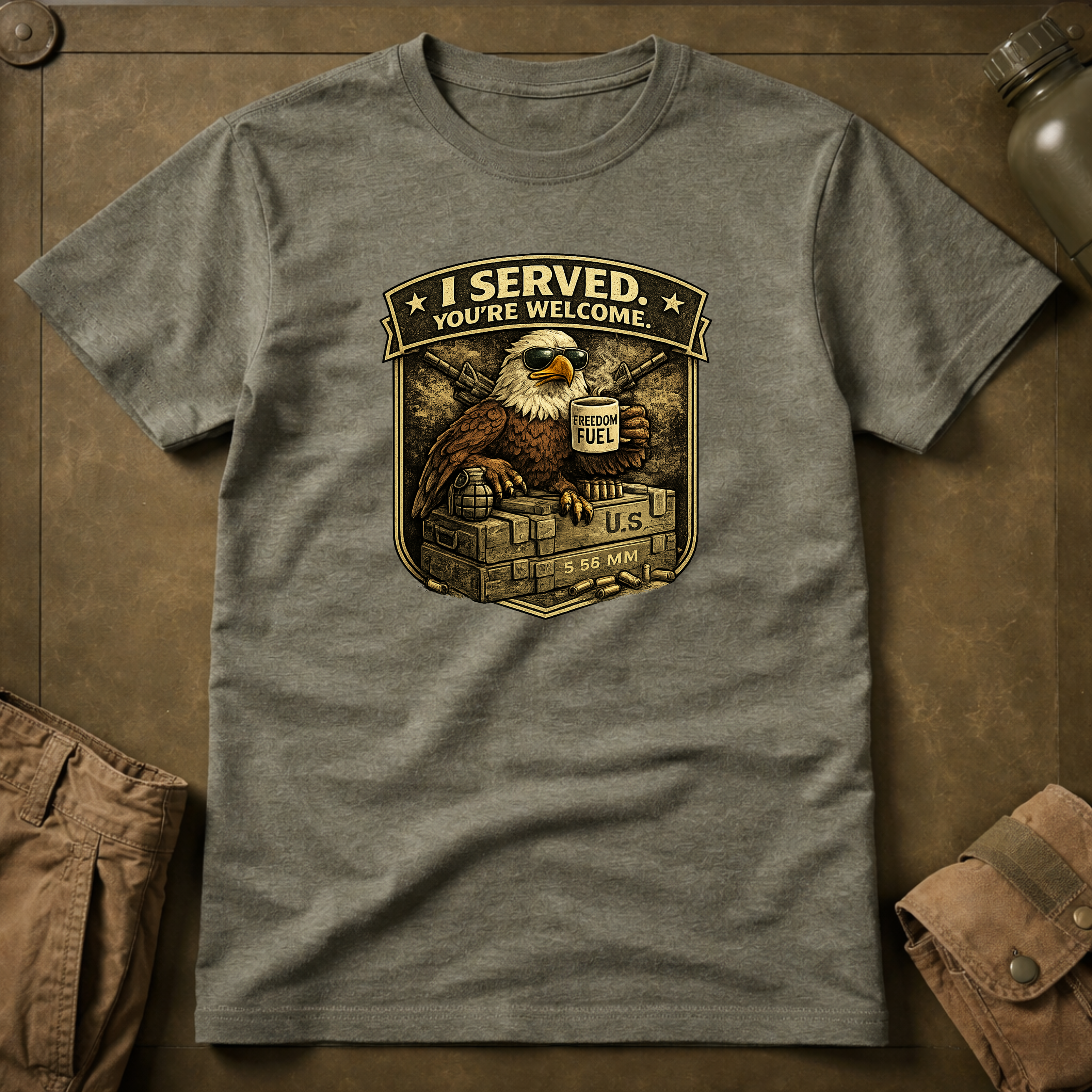 I Served You're Welcome T-Shirt