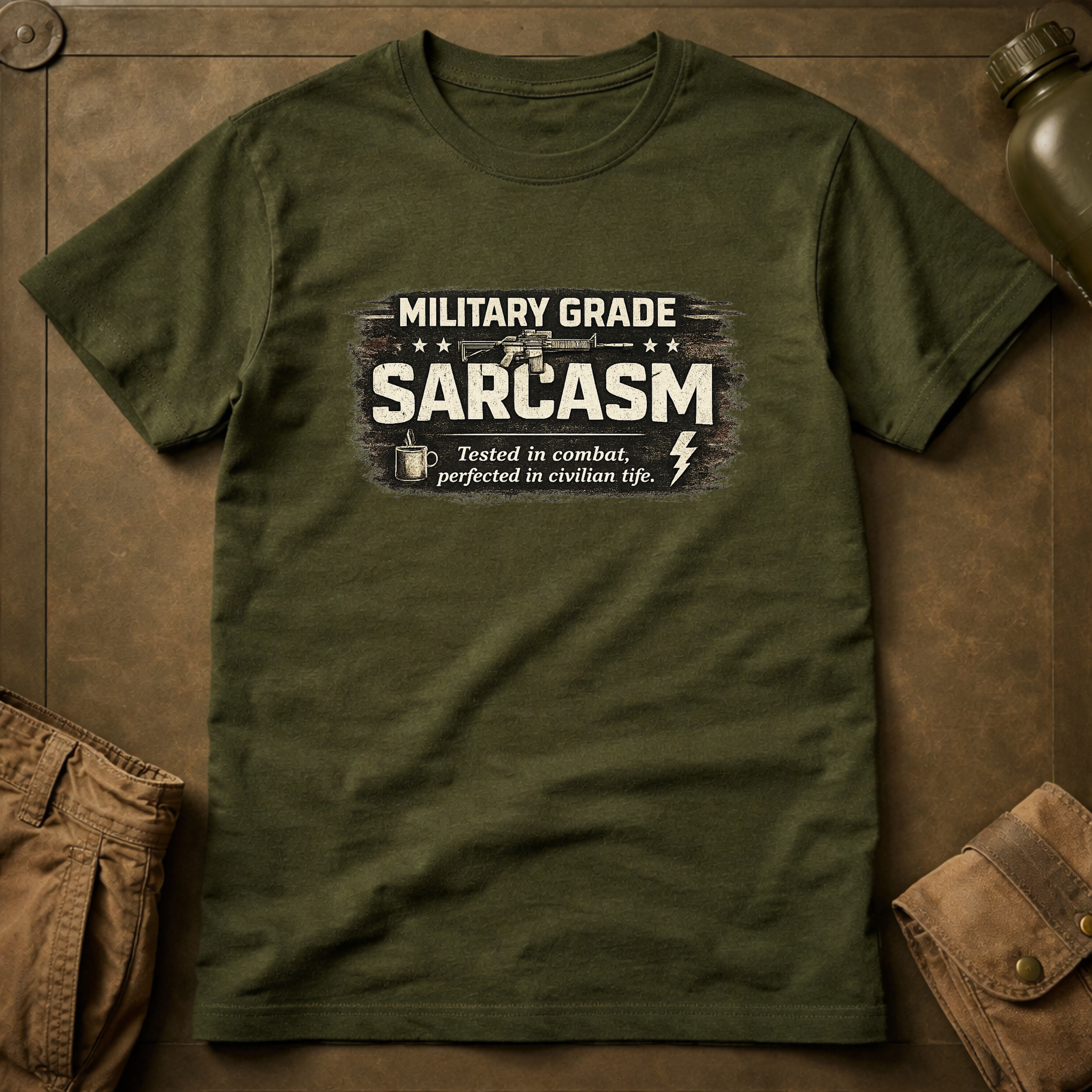 Military Grade Sarcasm T-Shirt