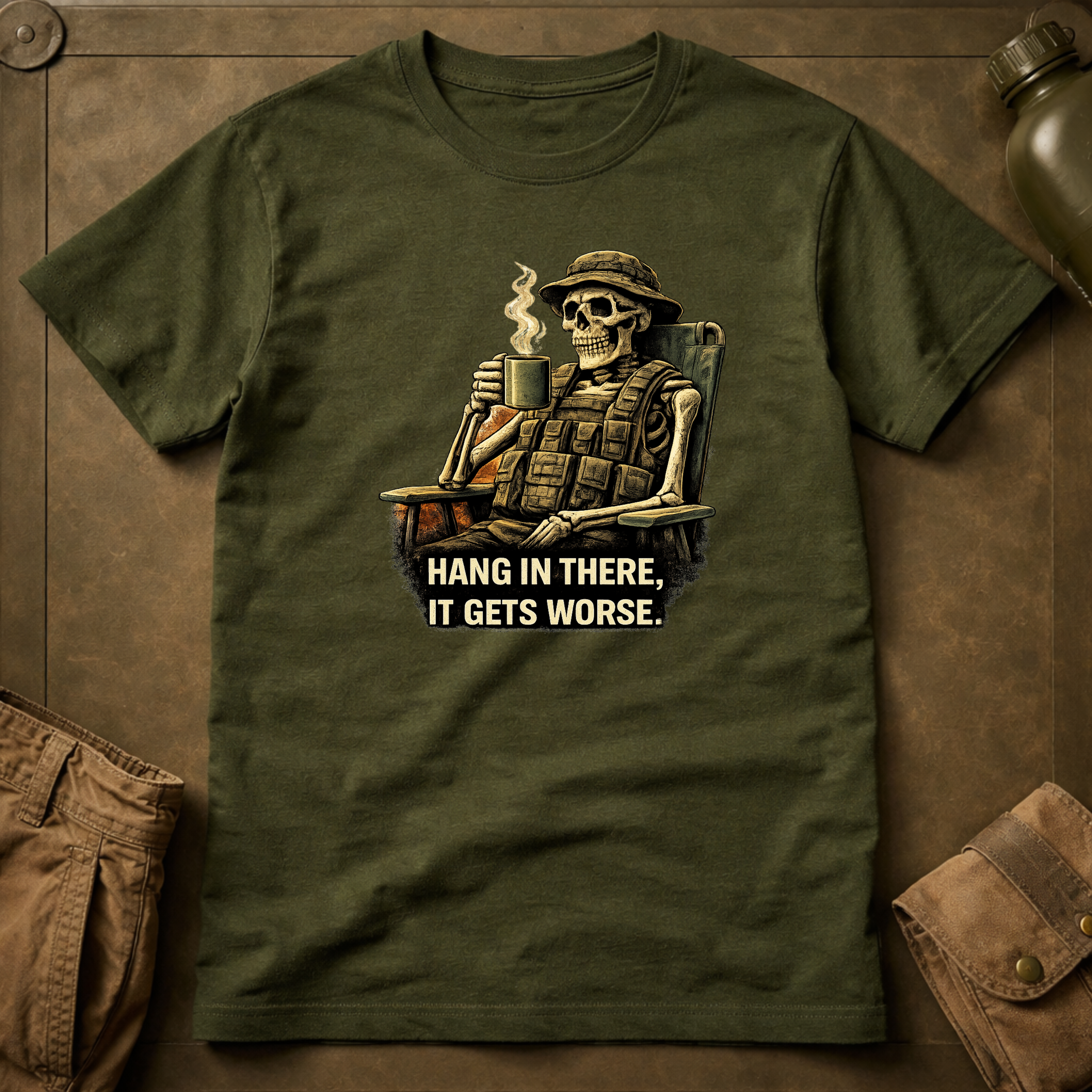 Hang In There It Gets Worse T-Shirt