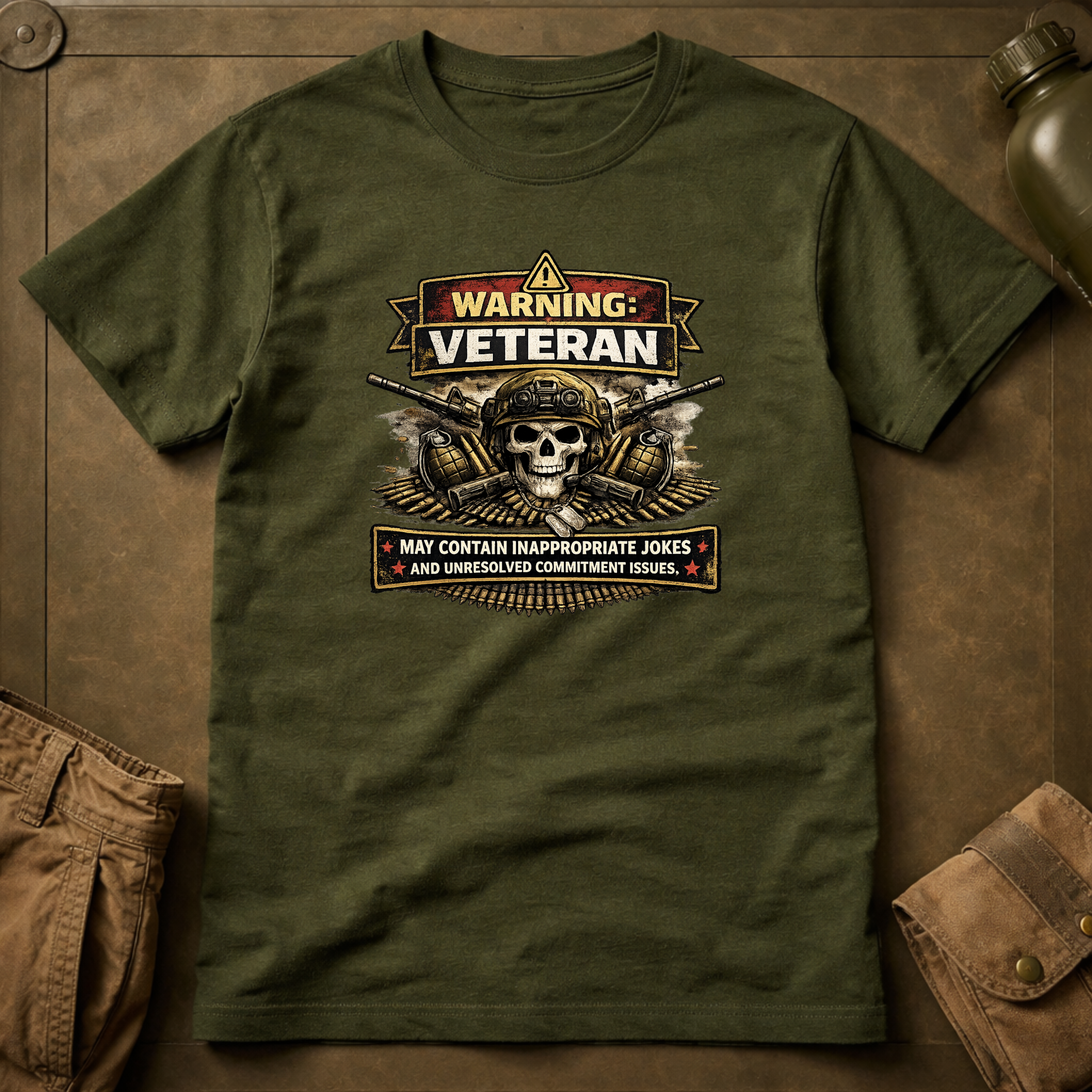 Warning May Contain Inappropriate Jokes T-Shirt