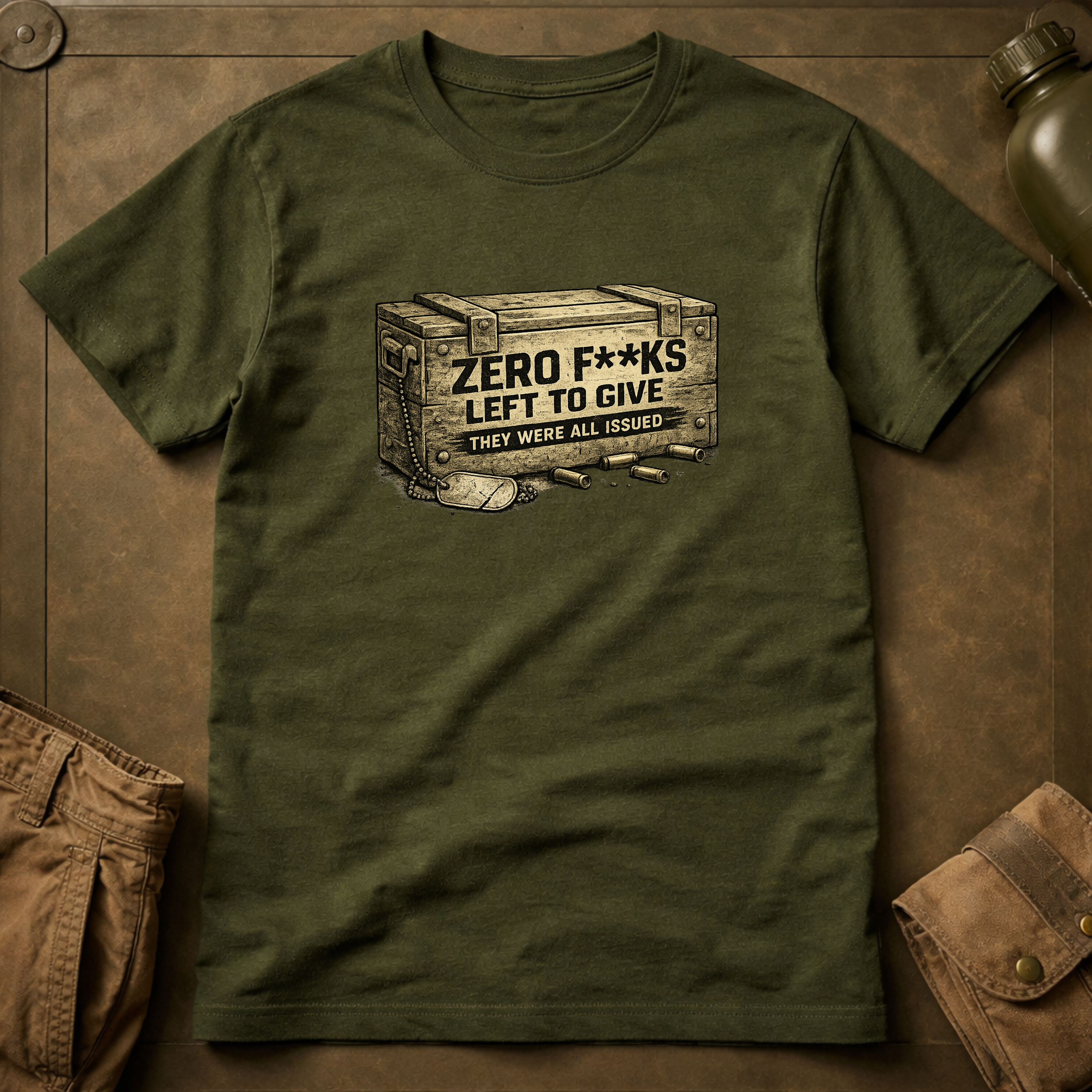 Zero F**ks Left To Give T-Shirt