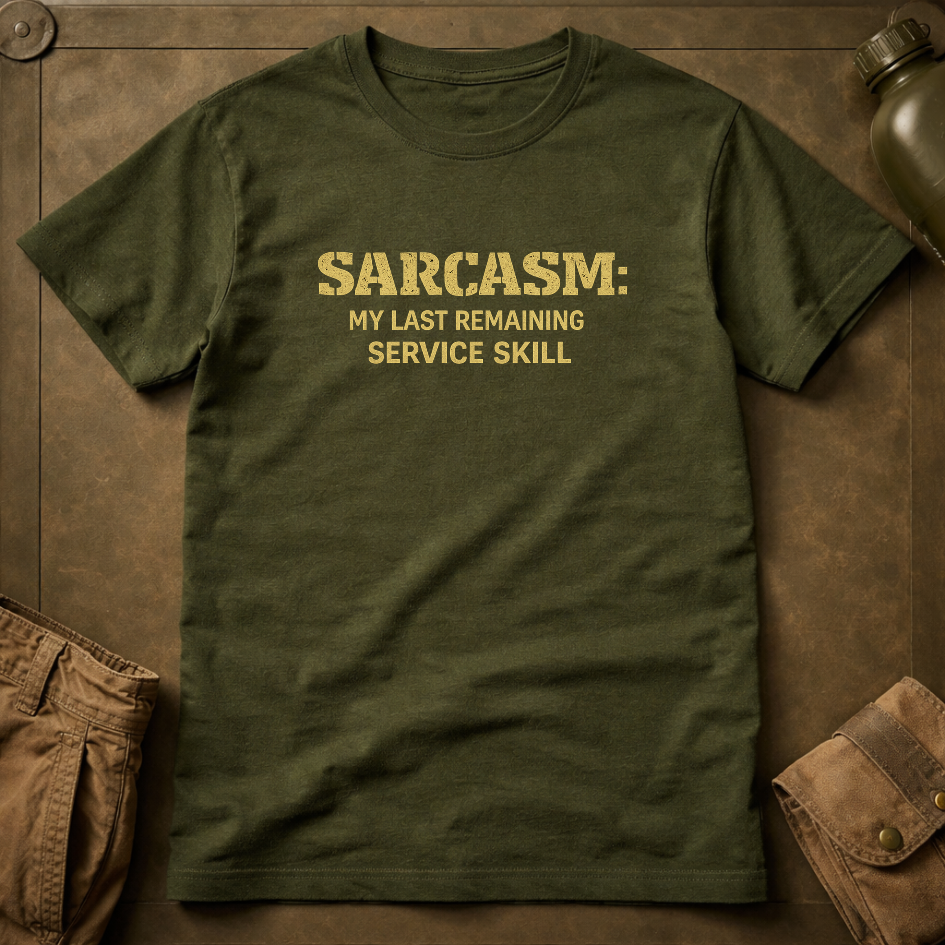 Sarcasm My Last Remaining Service Skill T-Shirt
