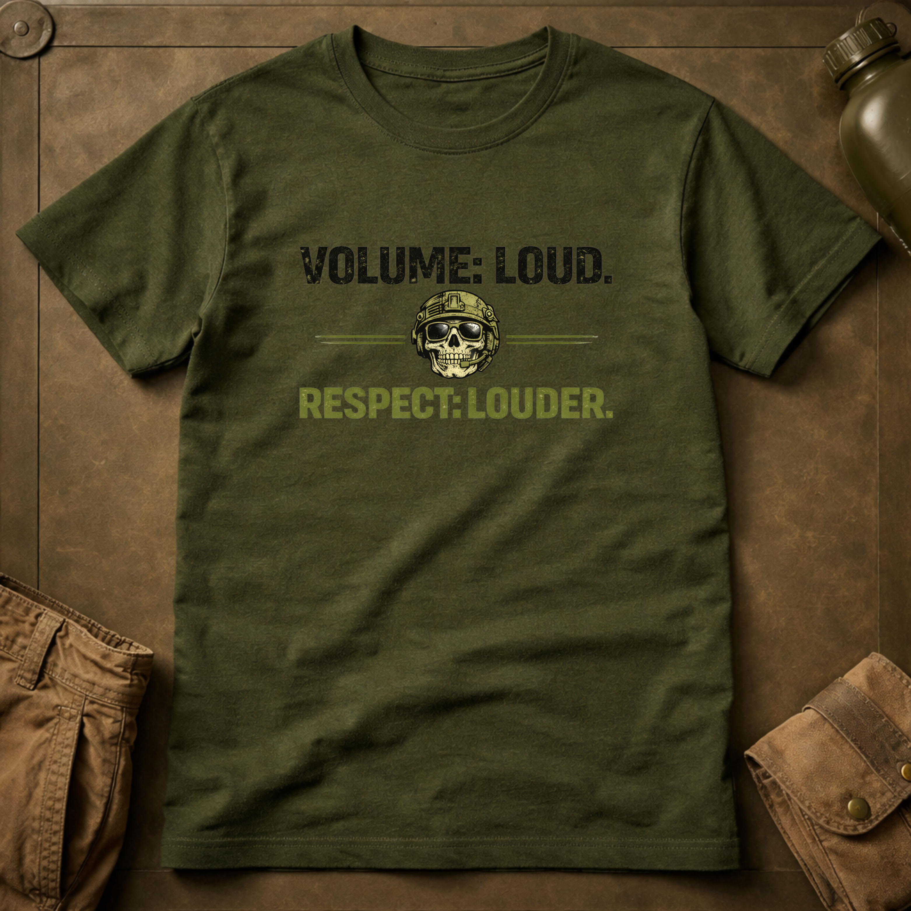 Volume Loud Respect Louder T-Shirt