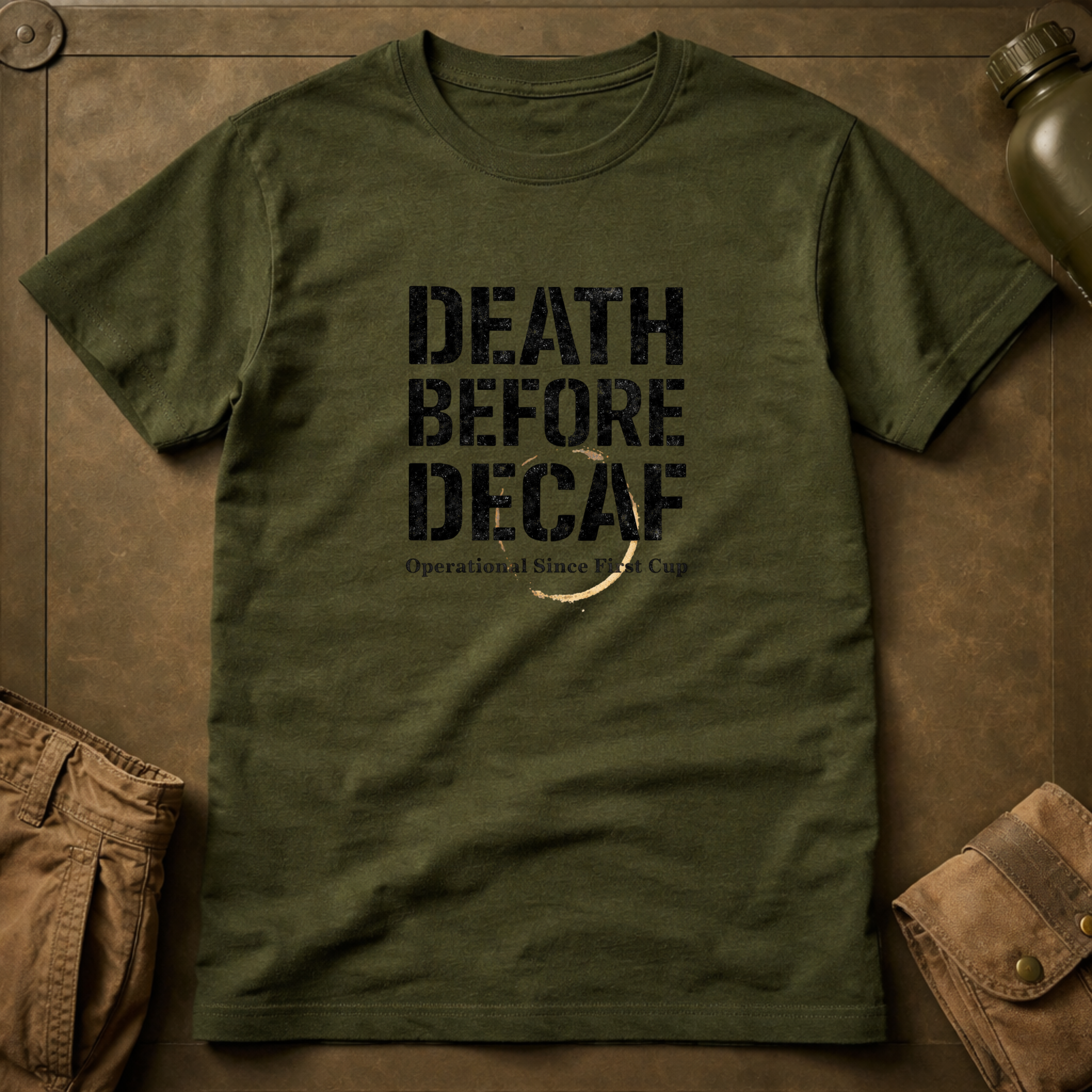 Death Before Decaf T-Shirt