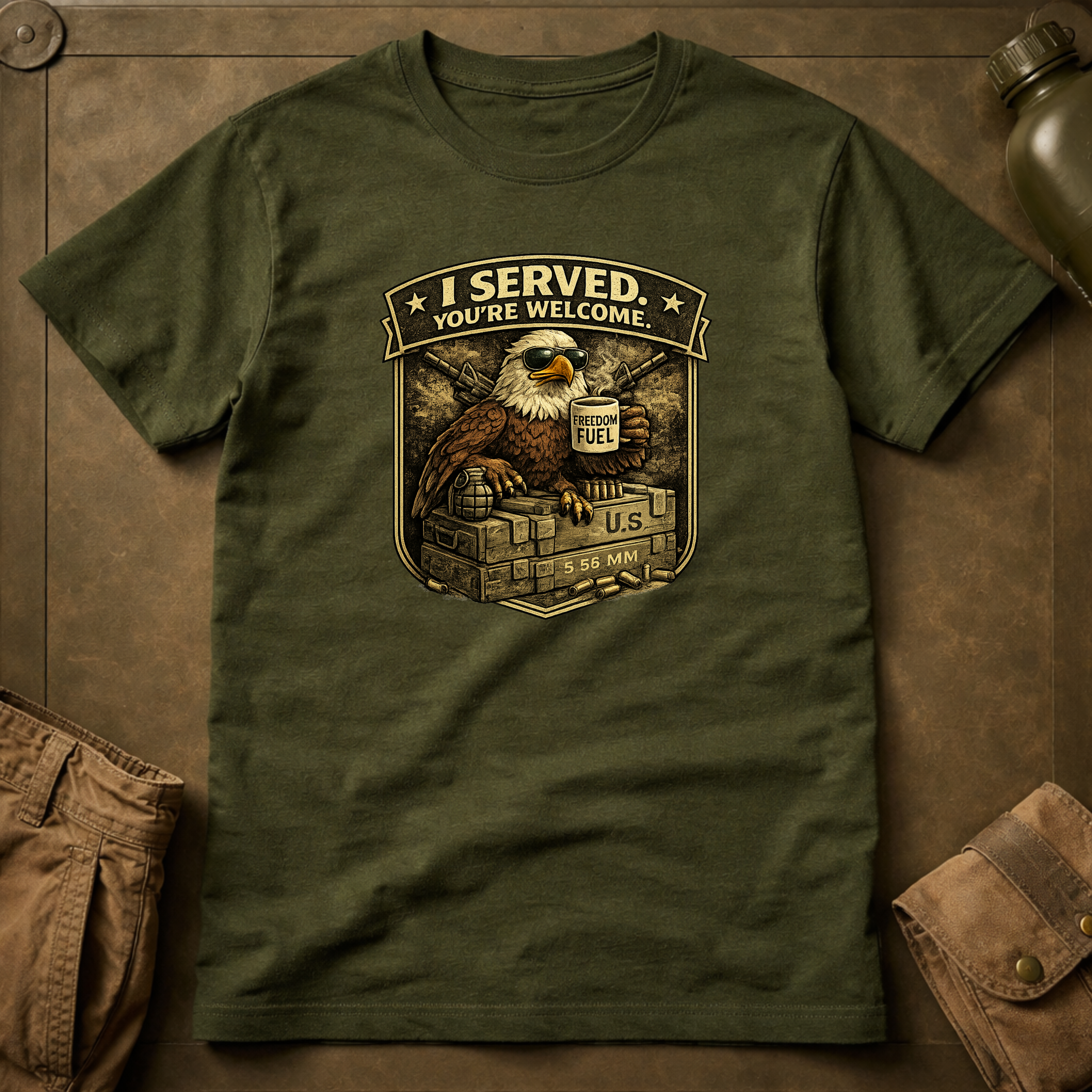 I Served You're Welcome T-Shirt
