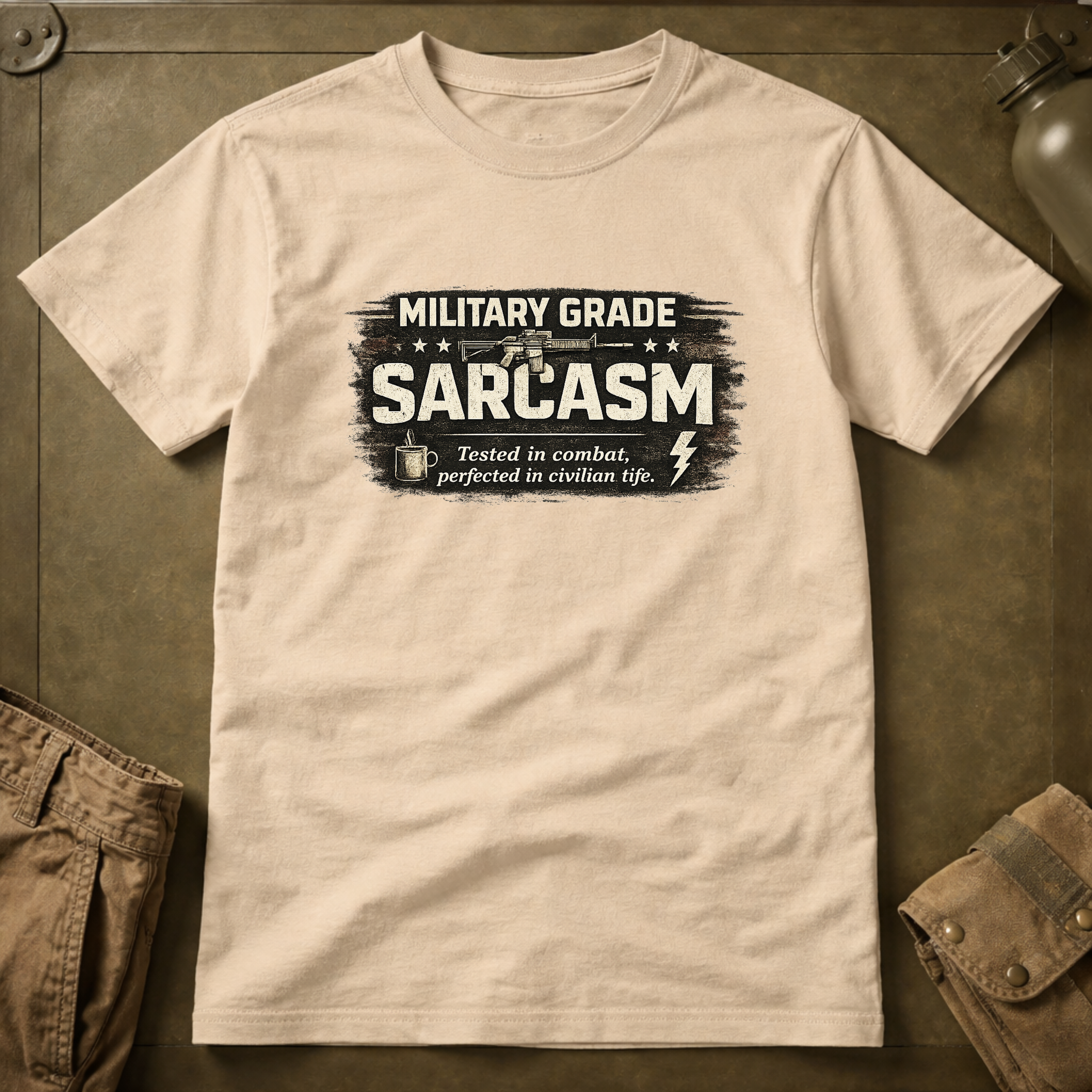 Military Grade Sarcasm T-Shirt