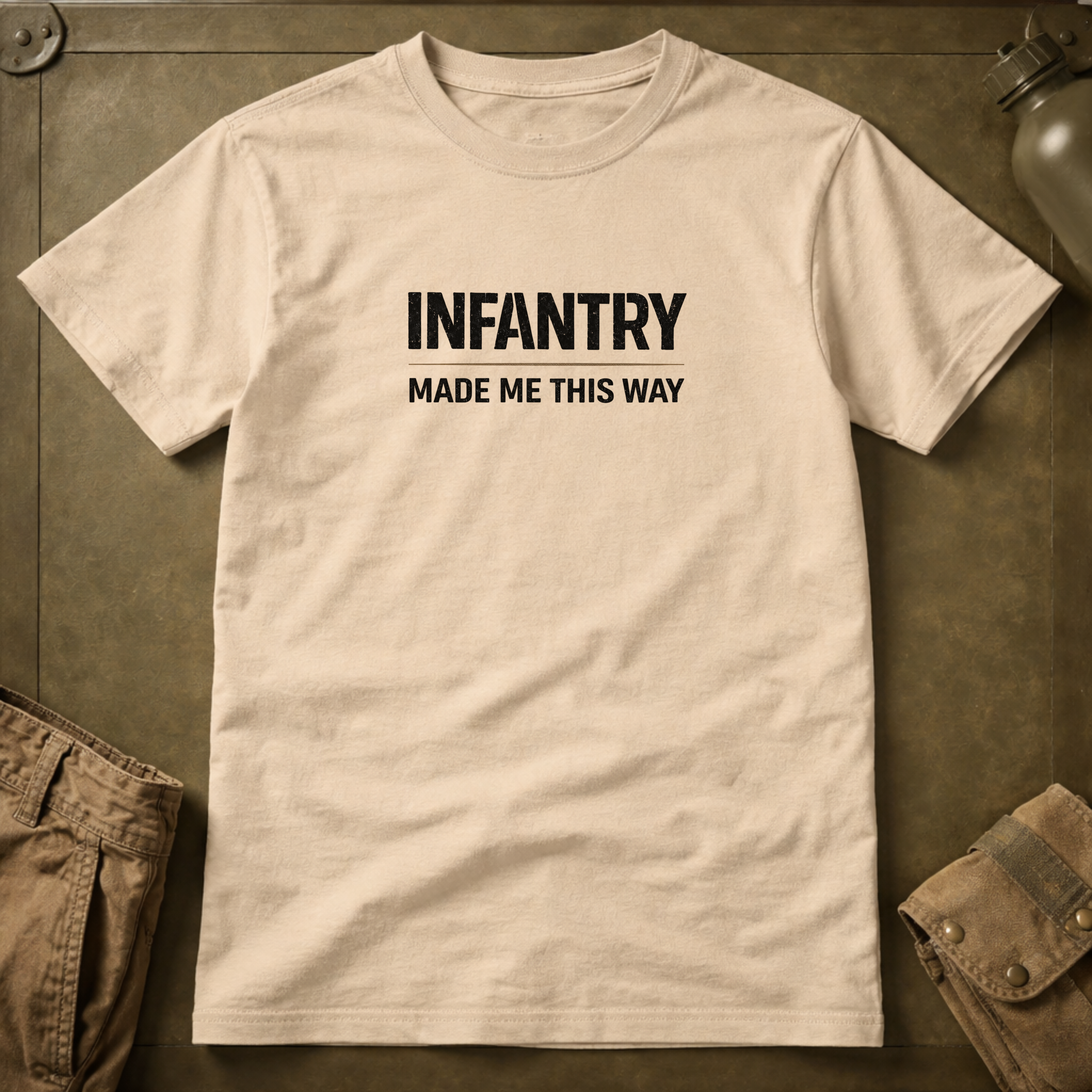 Infantry Made Me This Way T-Shirt