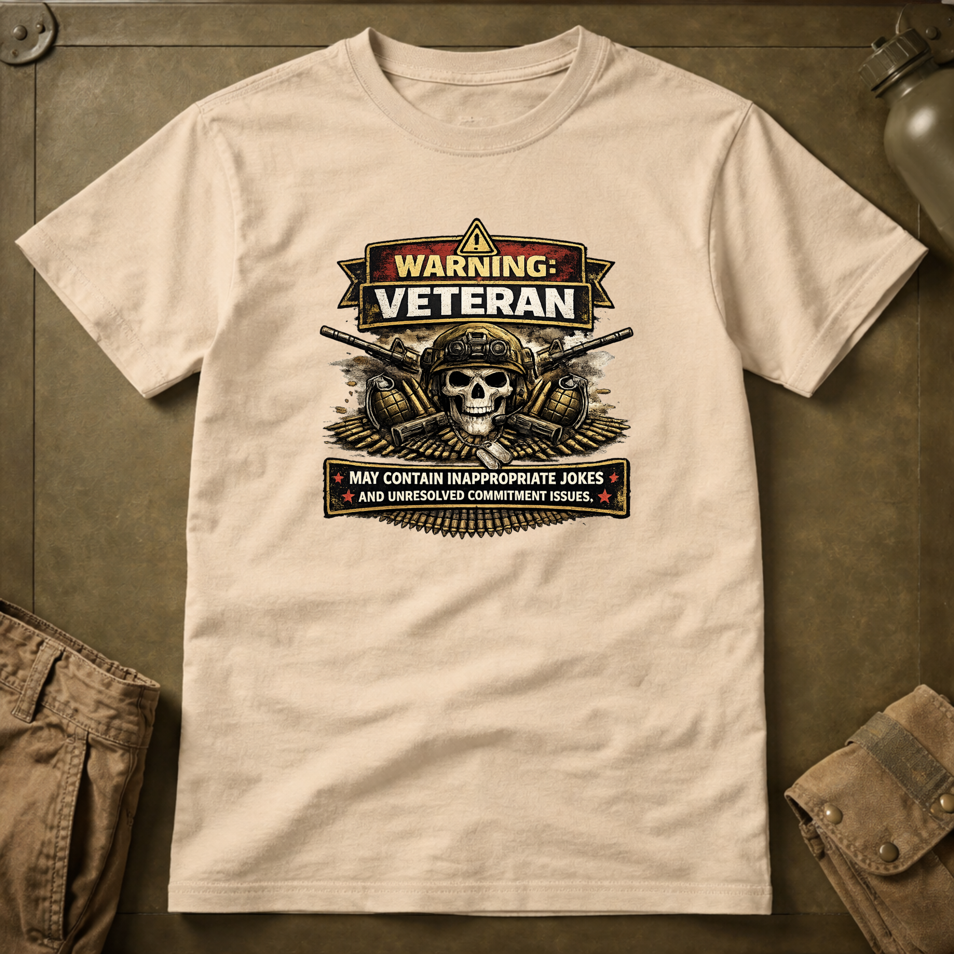 Warning May Contain Inappropriate Jokes T-Shirt