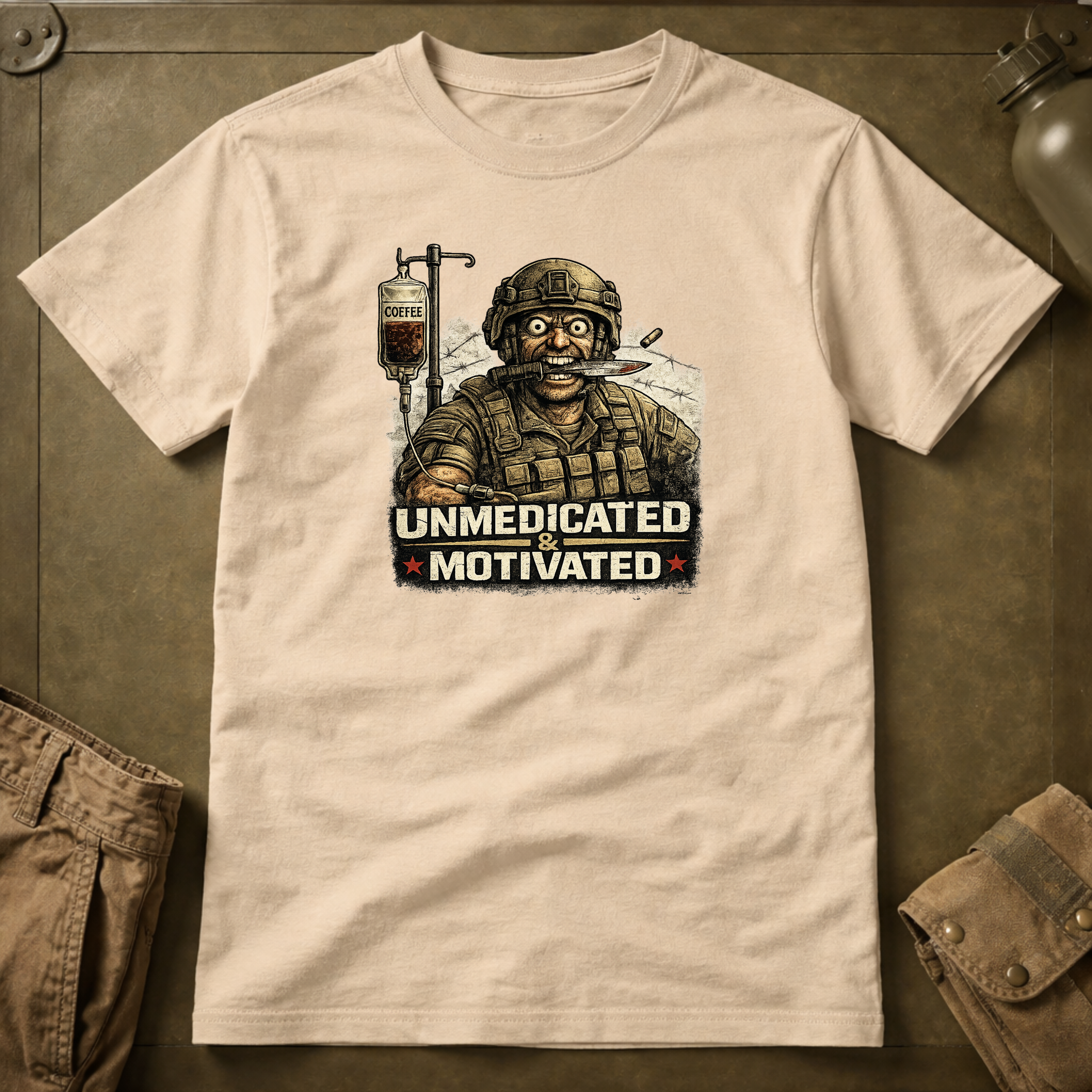 Unmedicated and Motivated T-Shirt